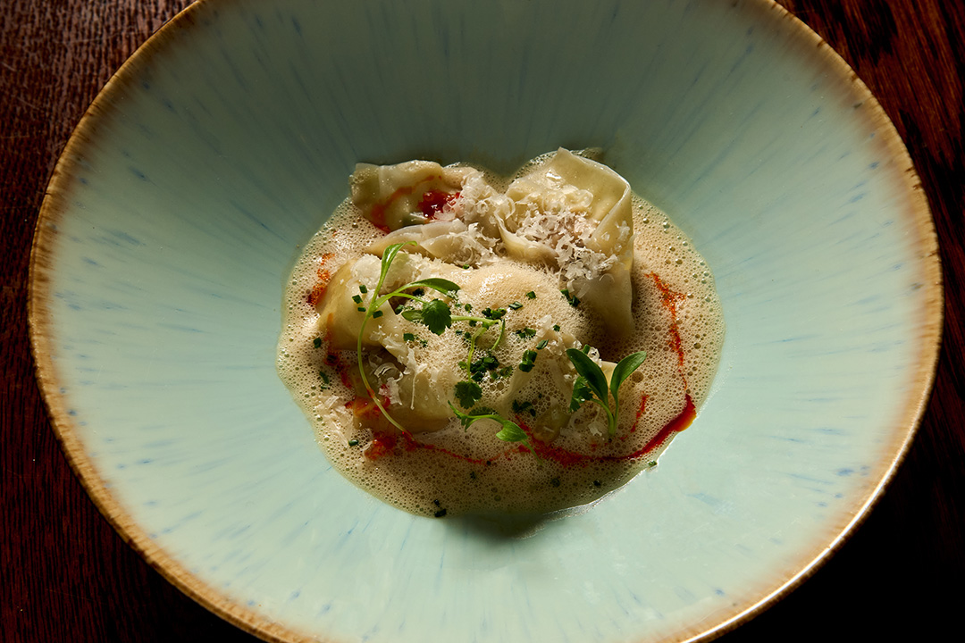 TRUFFLE PORK WONTONS