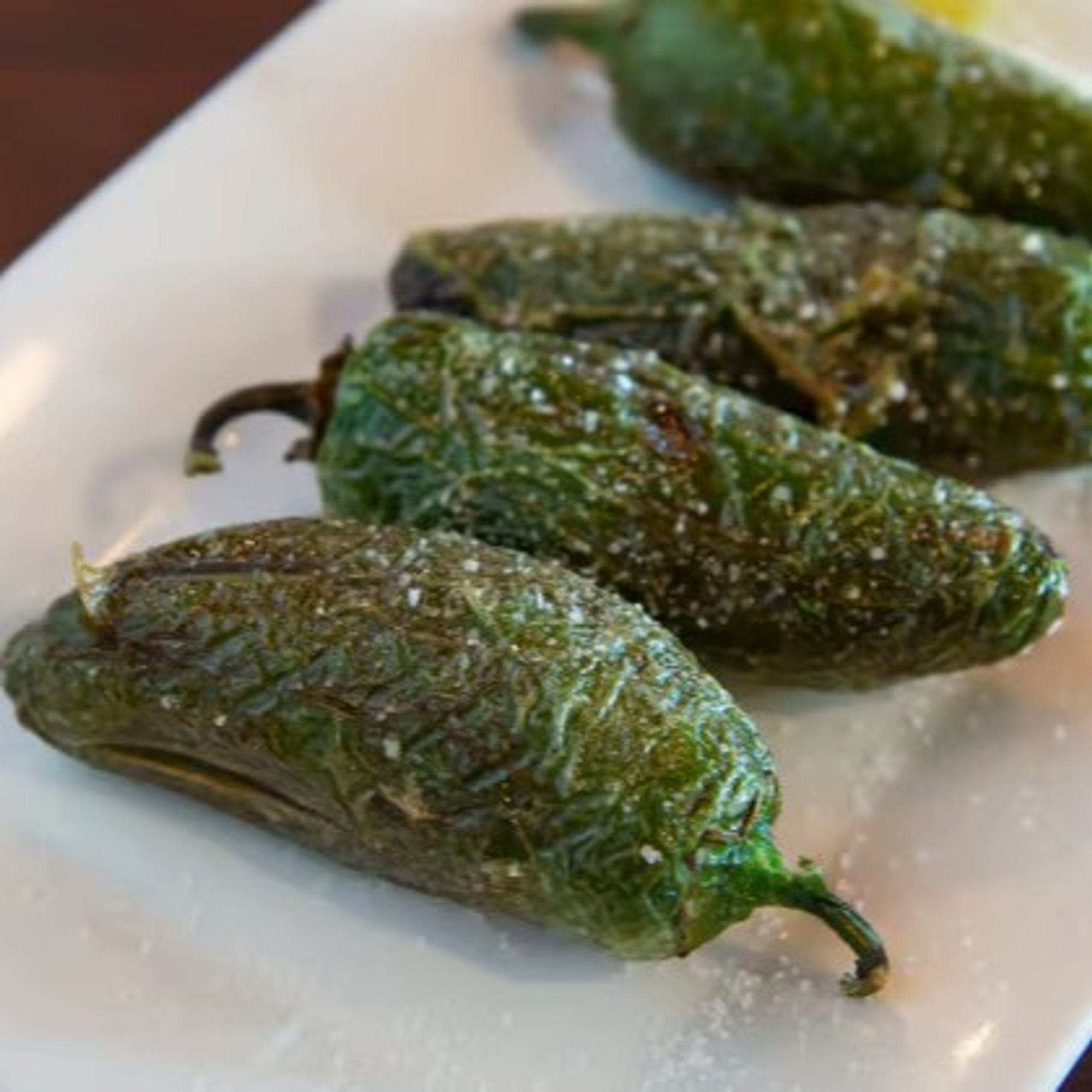 Two Grilled Jalapeños