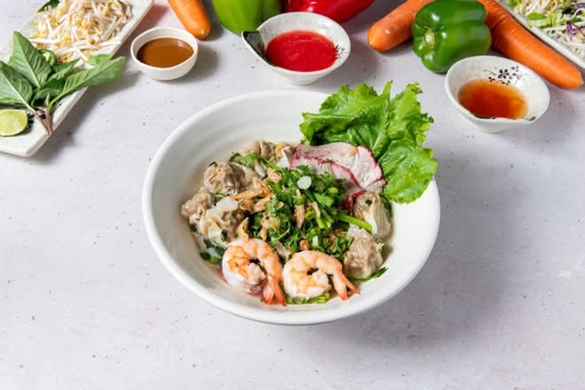 Wonton Noodle Soup - Hoành Thánh