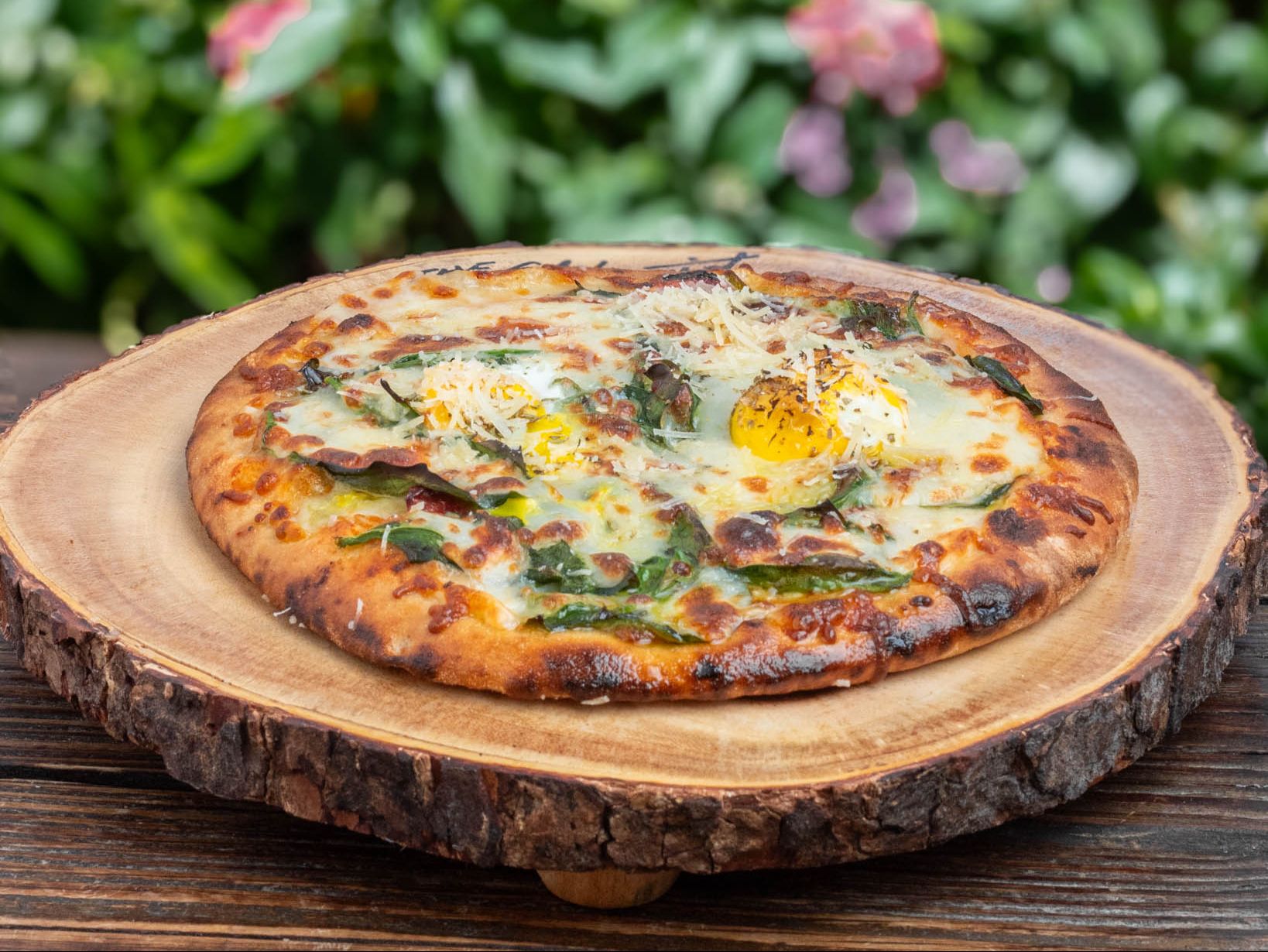 Eggs Florentine Focaccia