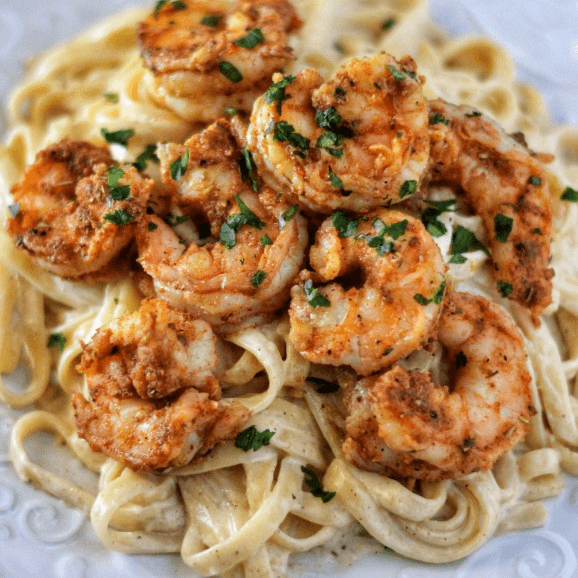 Seafood Alfredo