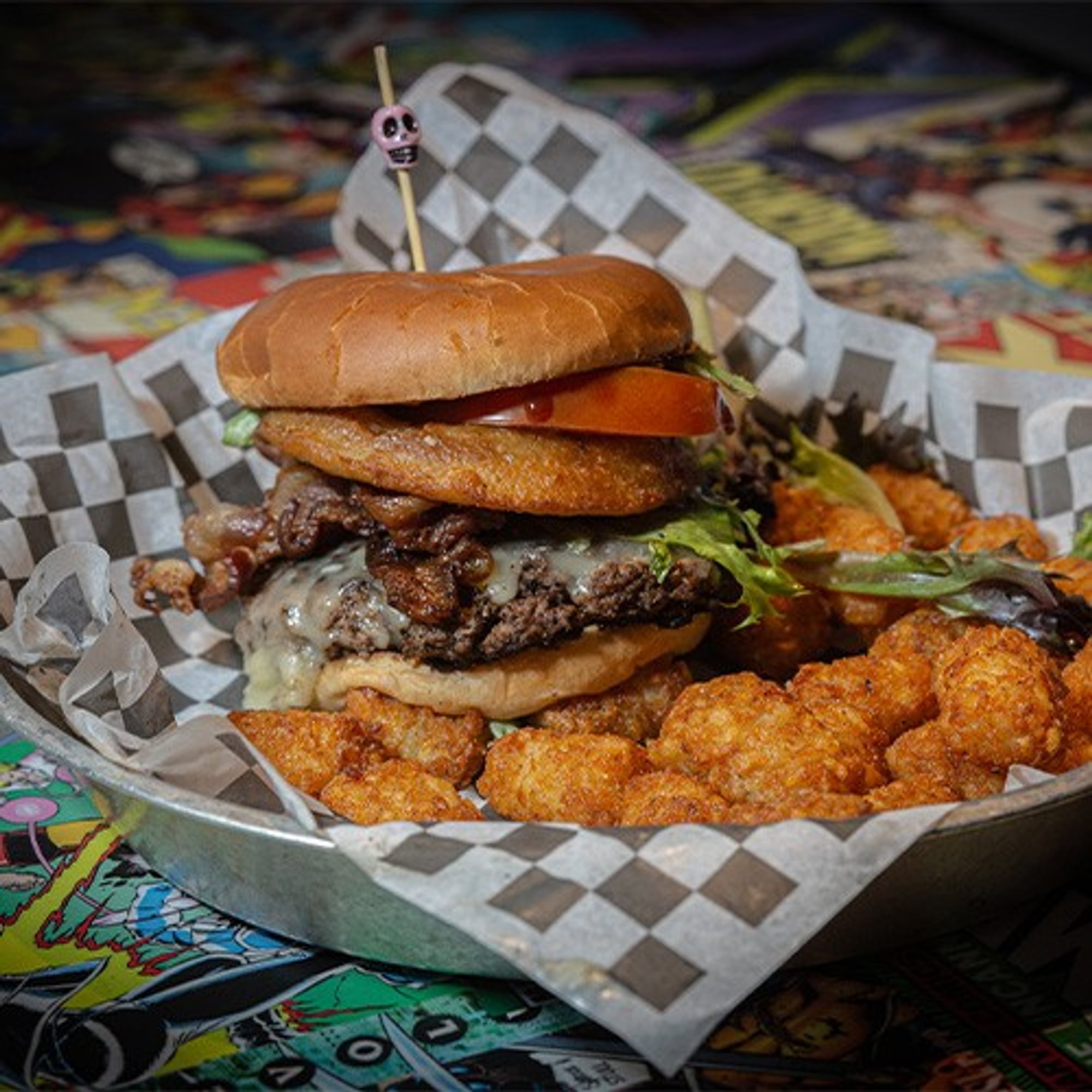 Crucial BBQ Burger