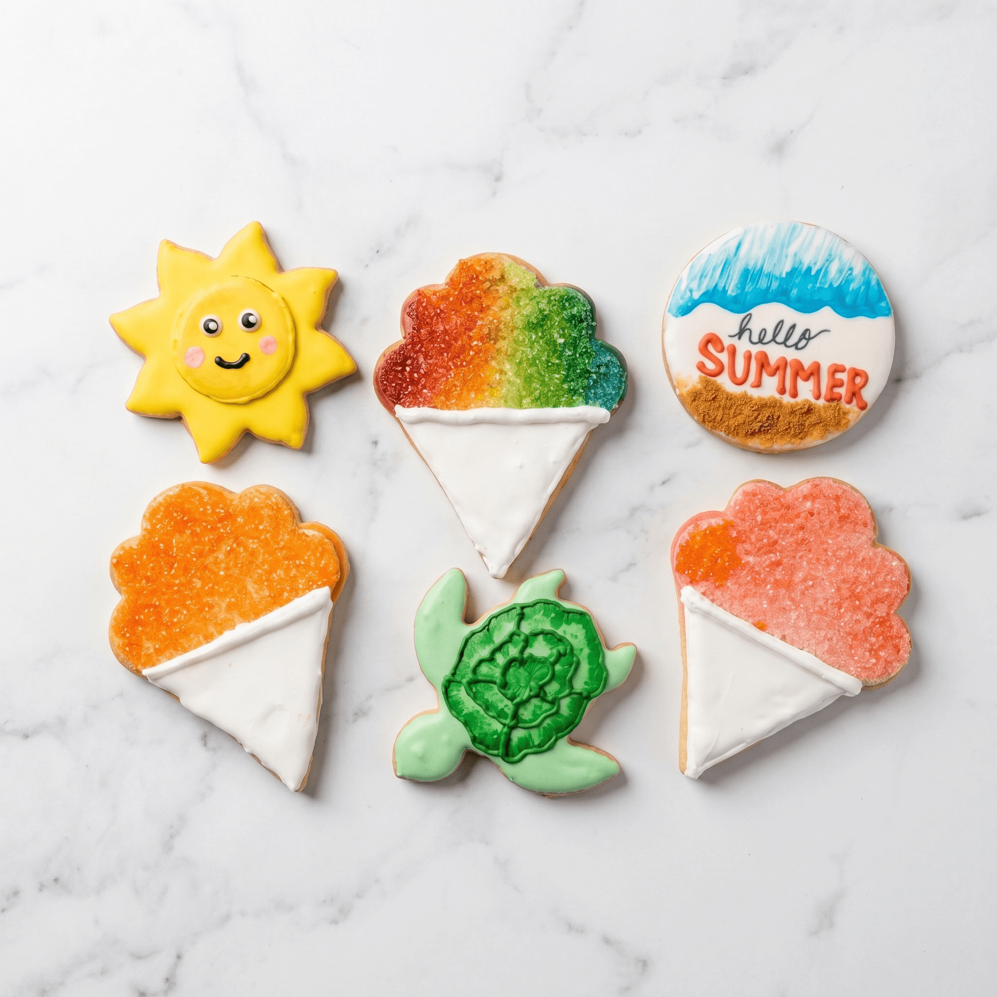 Summer Shortbread Cookies (1 Dozen)