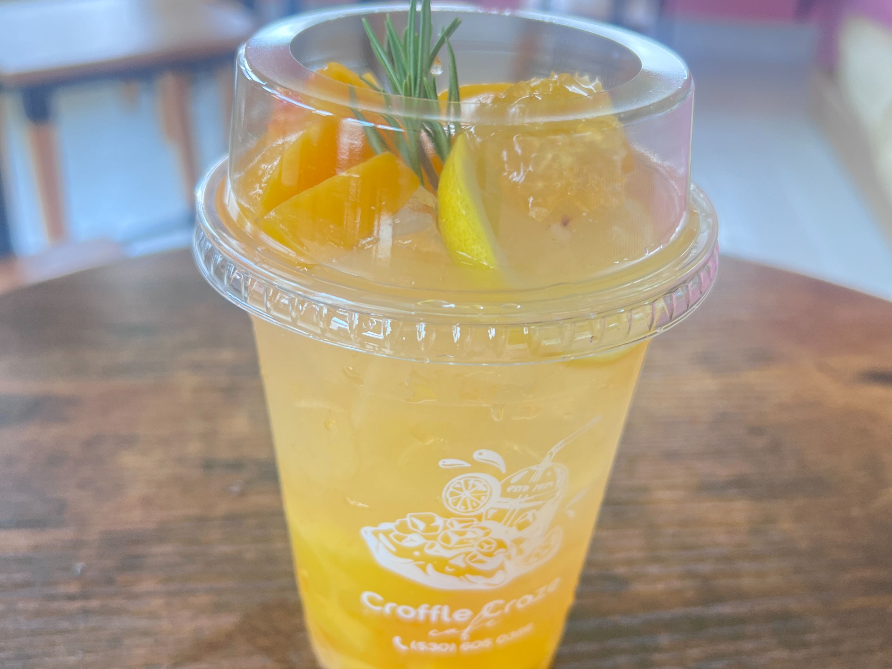 Peach Honey Lemon 22oz (Peach, Honey and Lemon Juice)