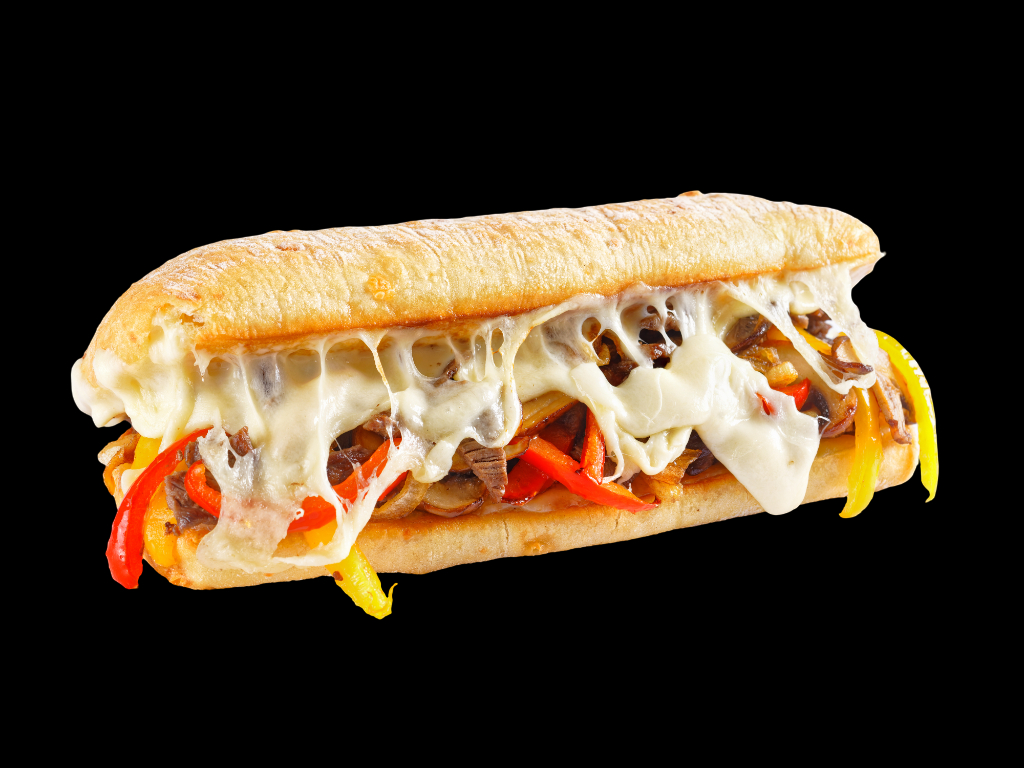 Cheesesteak W/Peppers Onions