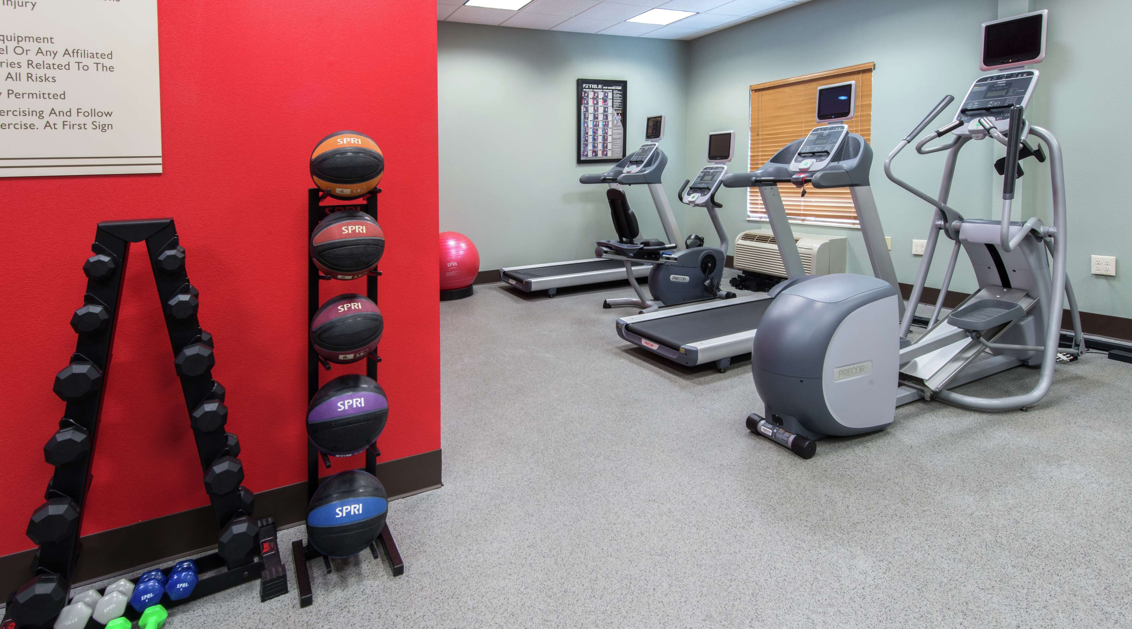 Health club  fitness center  gym