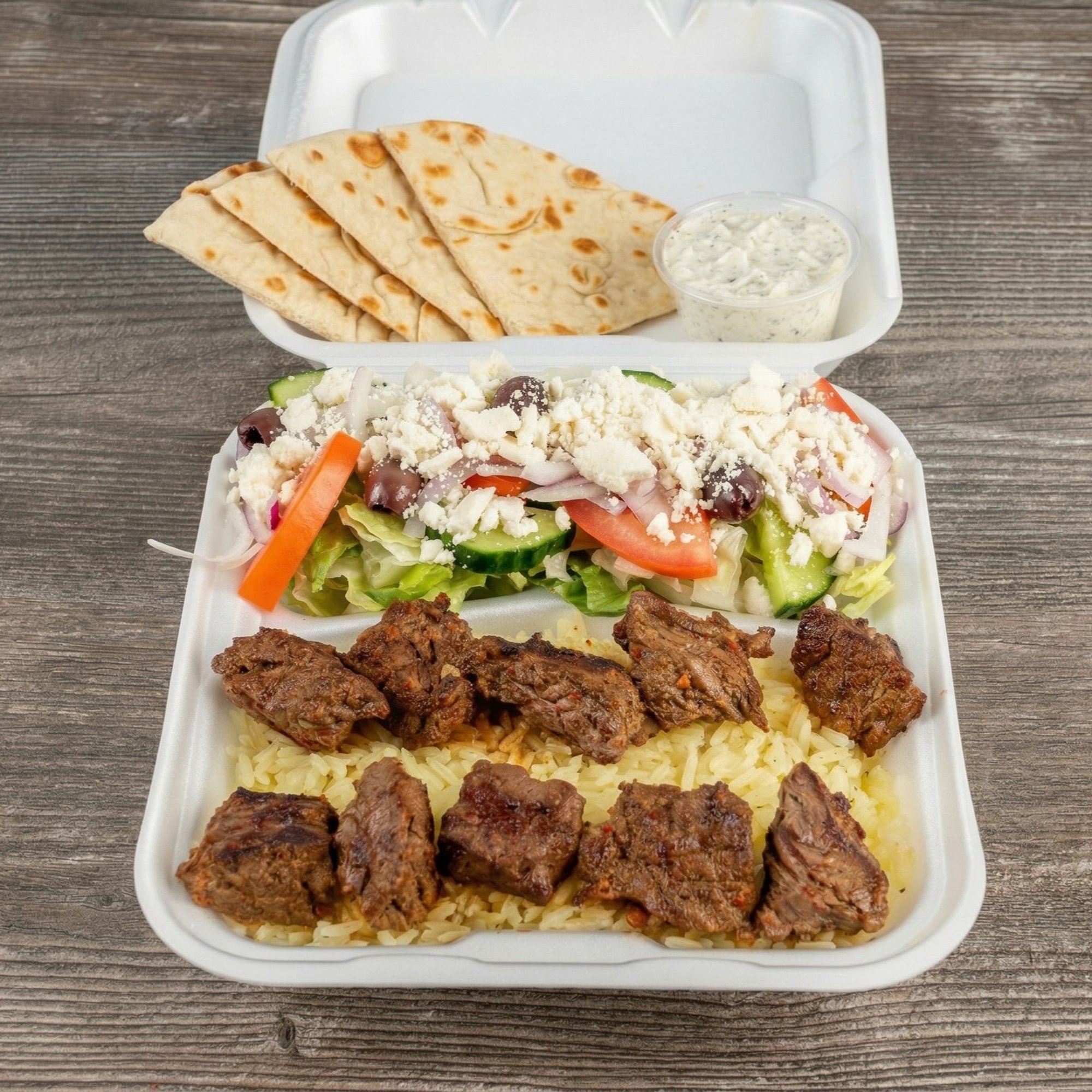 Lamb & Beef Combo Plate