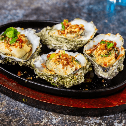 Grilled Cajun Oysters (4PCS)