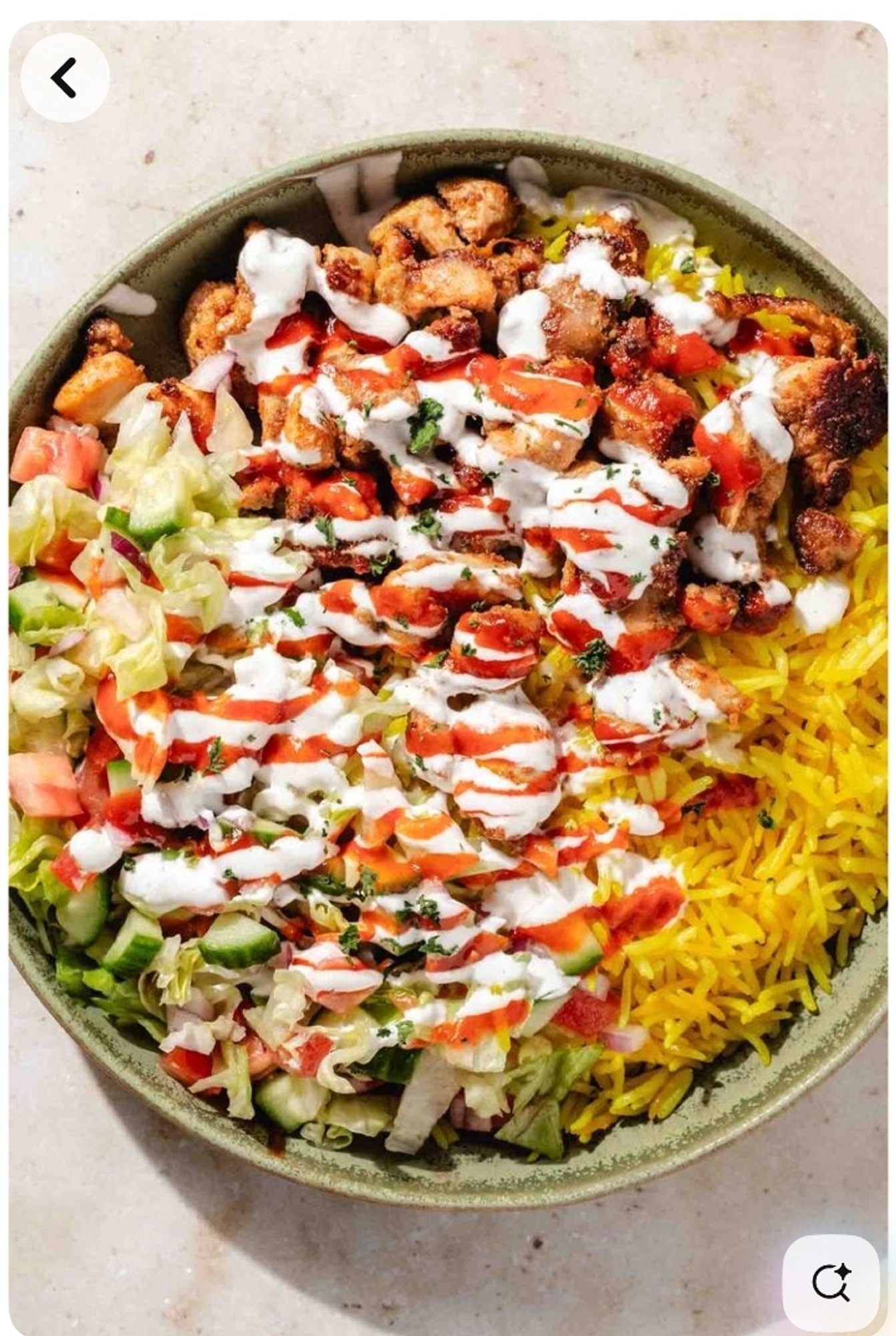 Chicken Over Rice