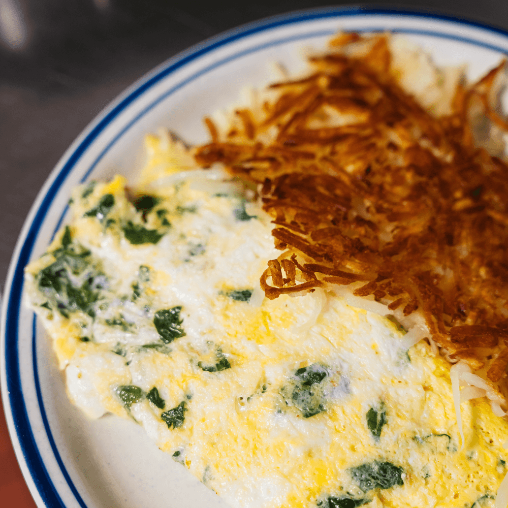 Spinach & Feta Omelette