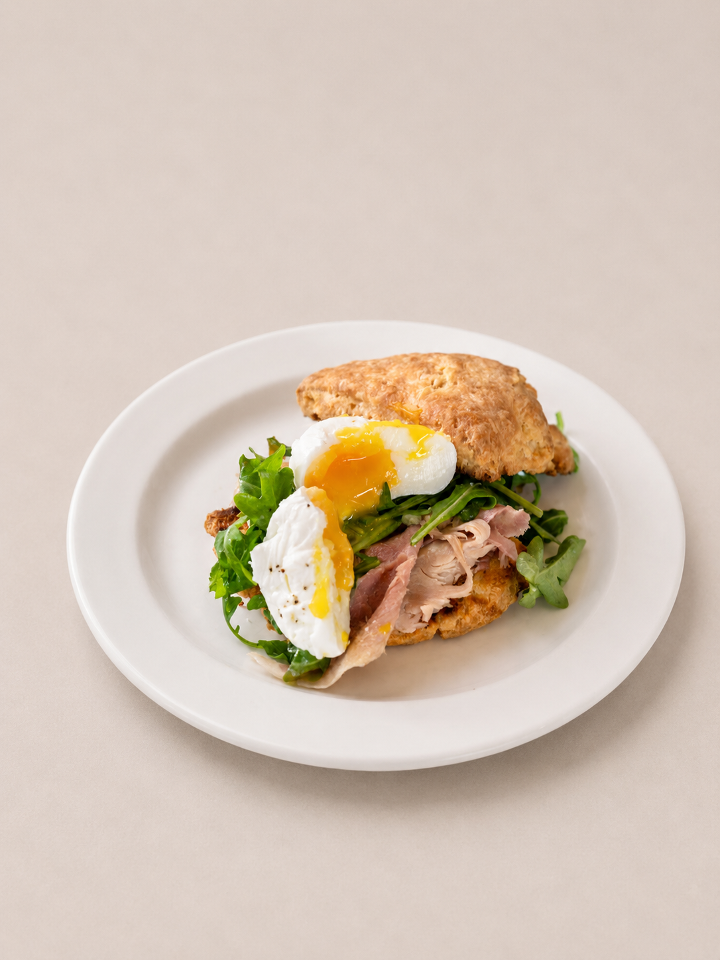 Edward's Country Ham & Poached Egg
