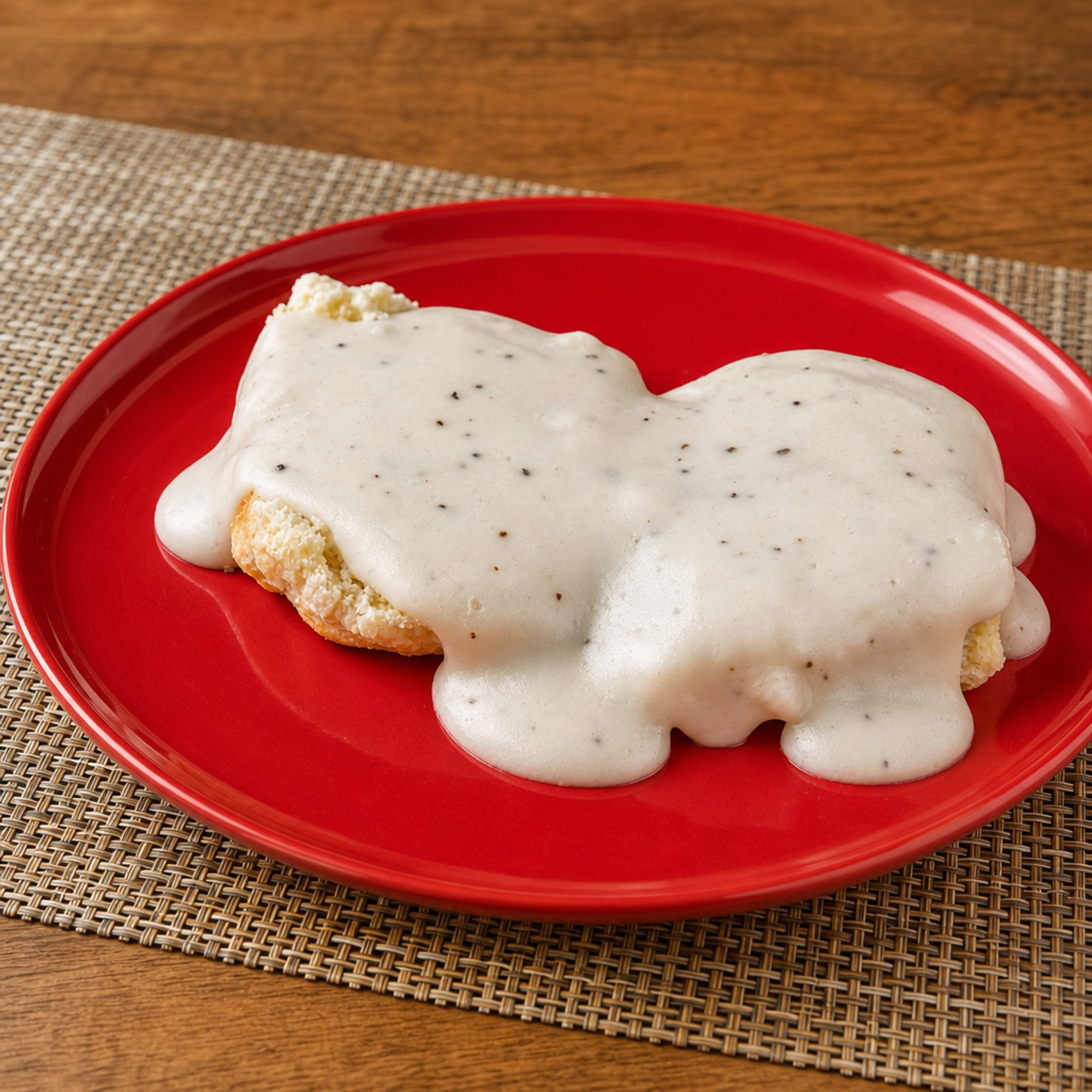 Biscuits & Pepper Gravy