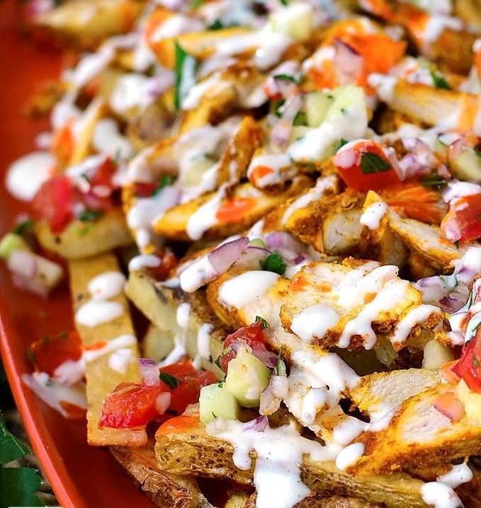 Chicken Shawarma Fries