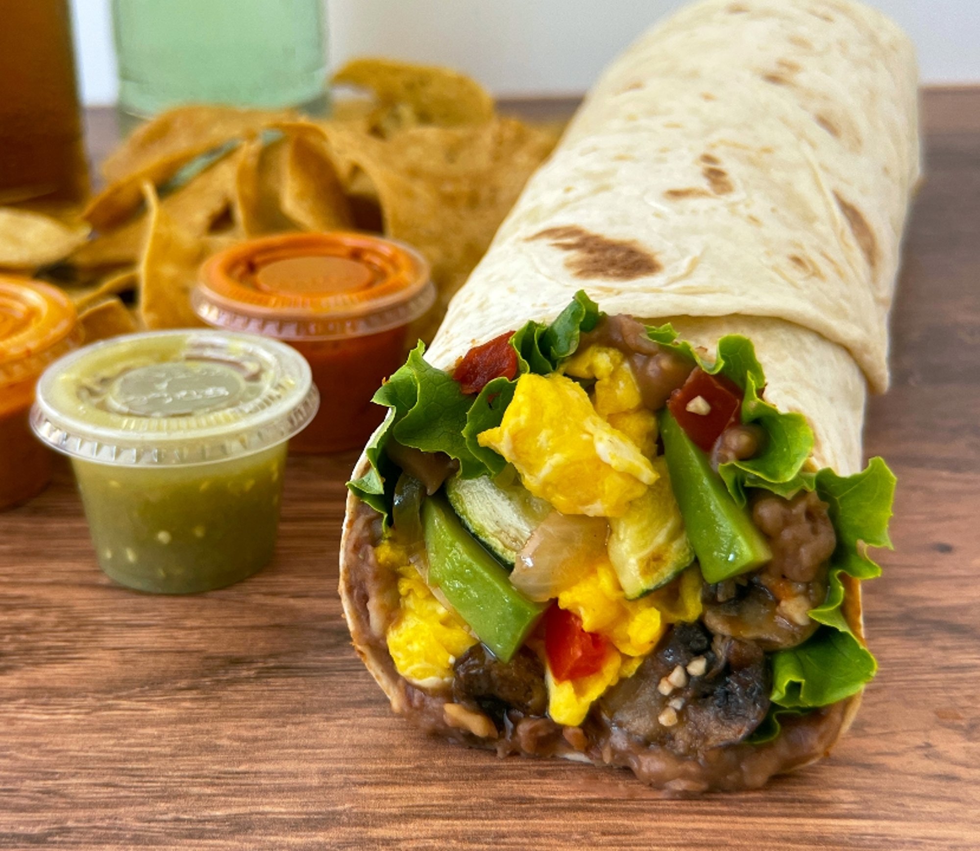 Veggie Break Burrito #13
