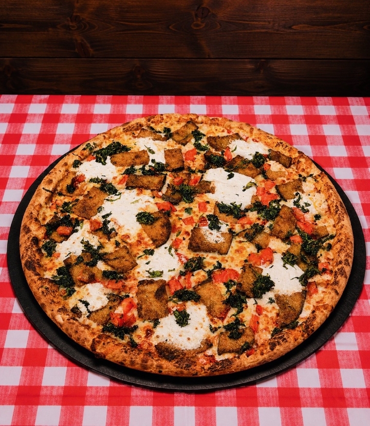 Lg Mediterranean Veggie Pizza 16 (Italian Style)