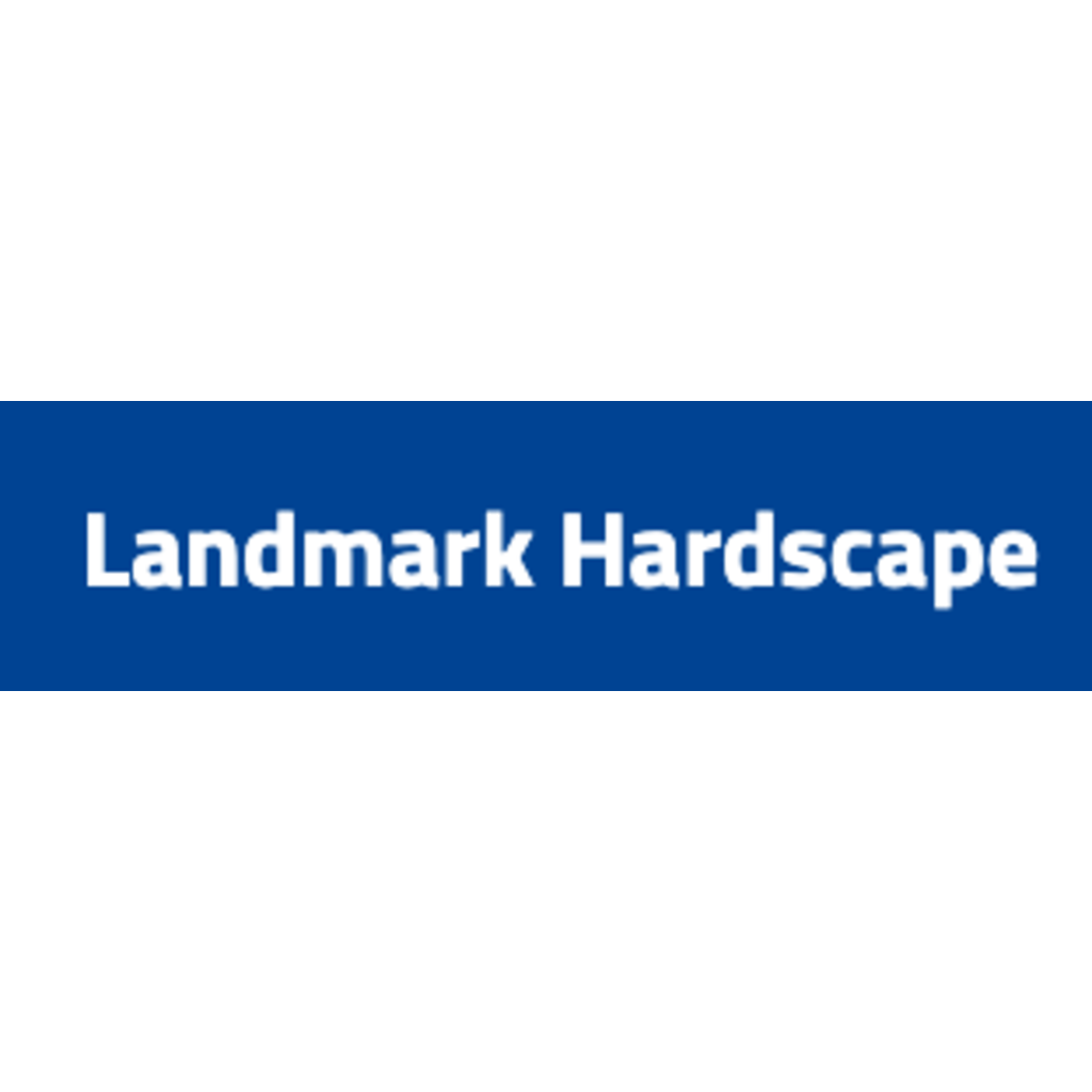 Landmark Hardscape LLC. Logo