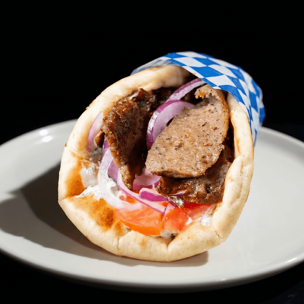 Keftedes Gyro Sandwich