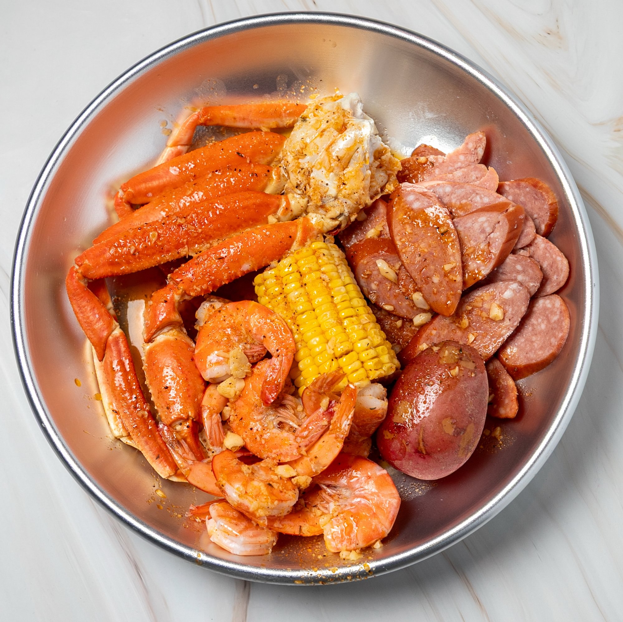 Shrimp, Snow Crab & Sausage Combo