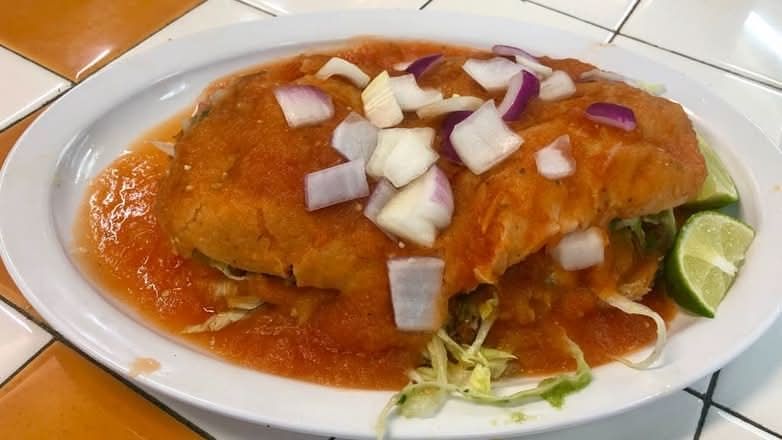Torta Ahogada Shrimp