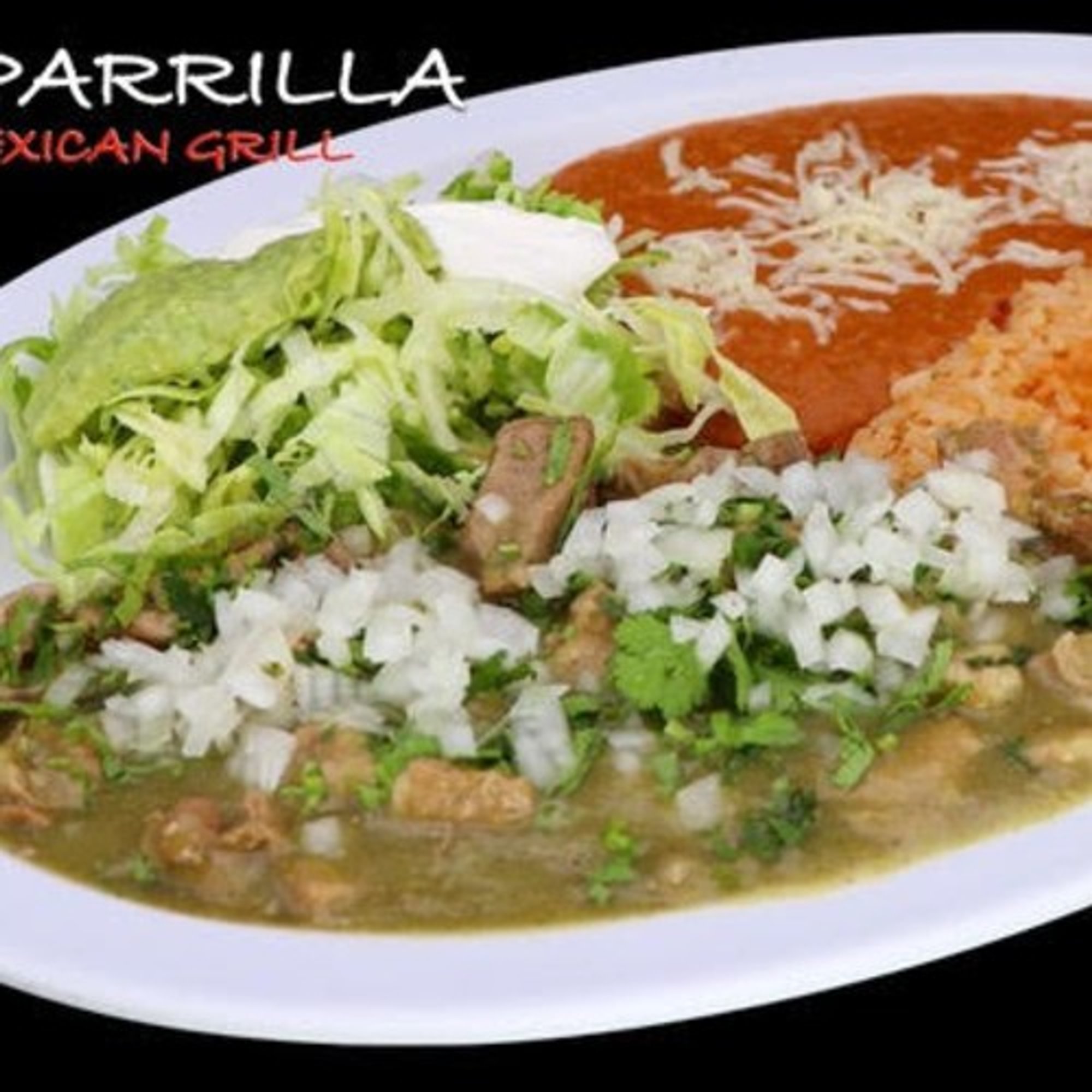 Chile Verde Plate