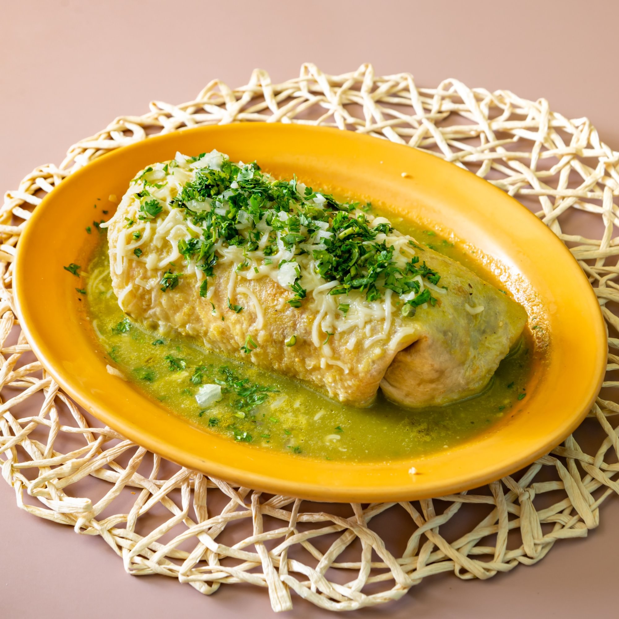 Wet Verde Burrito-Green