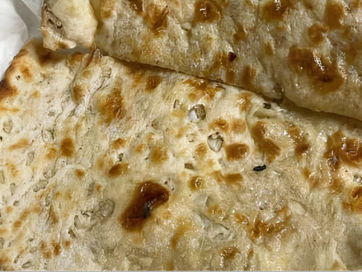 4. Garlic Naan