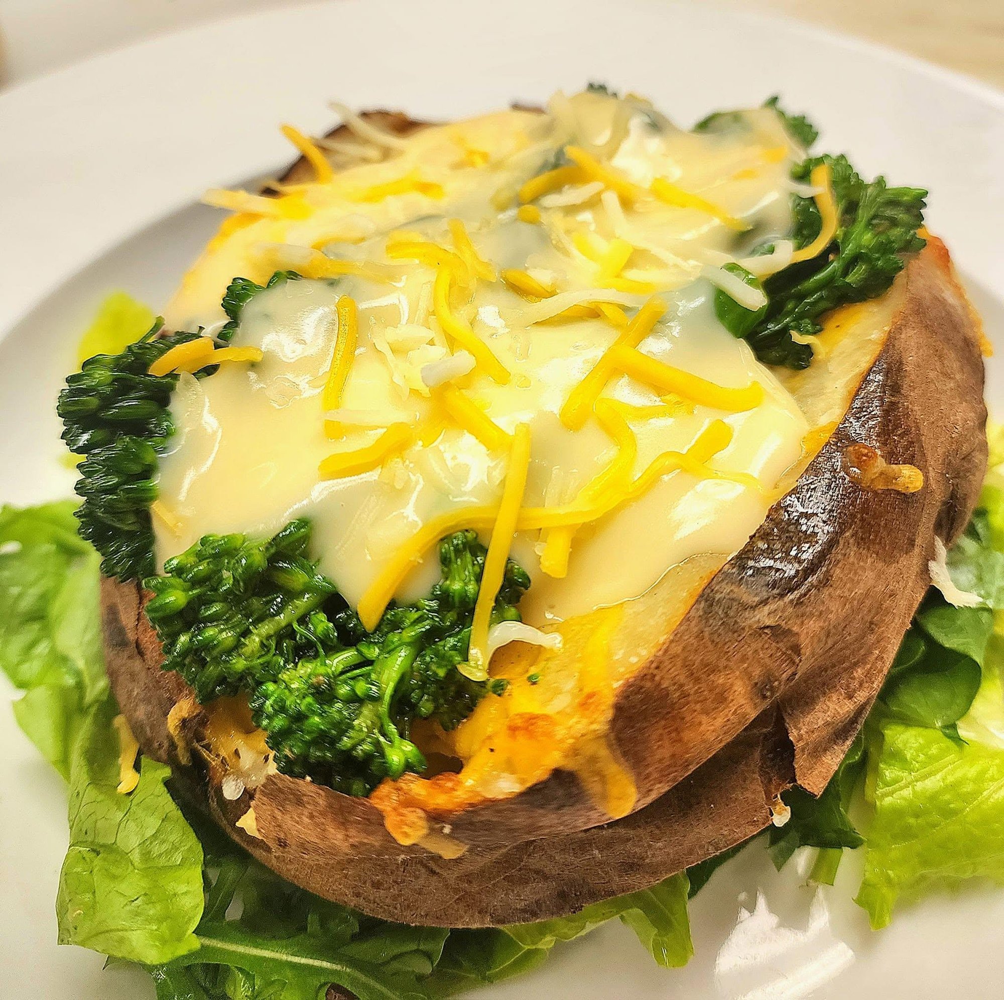 Loaded broccoli potato