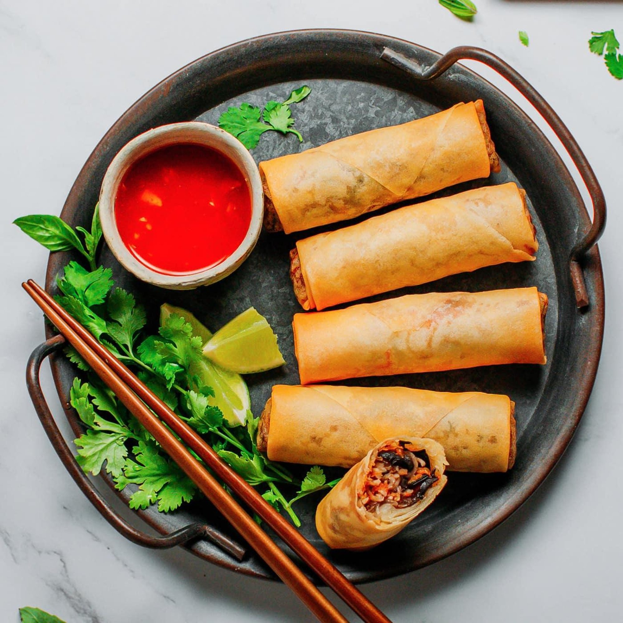 Shrimp & Crab Meat Egg Roll