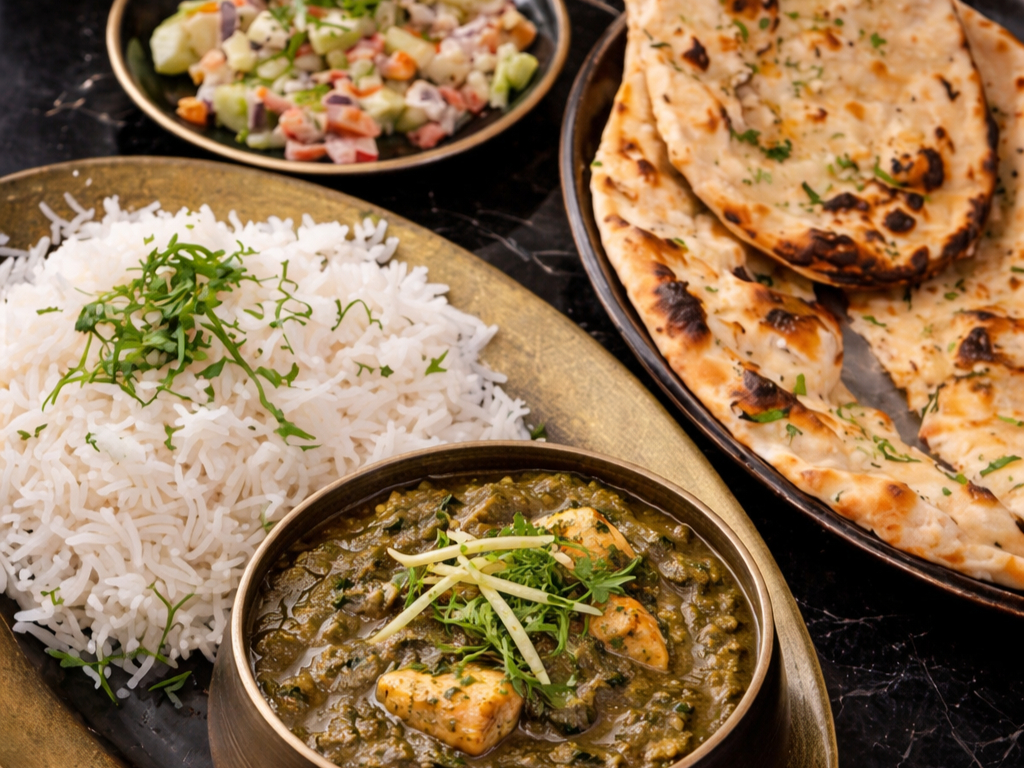 Saag Paneer Lunch