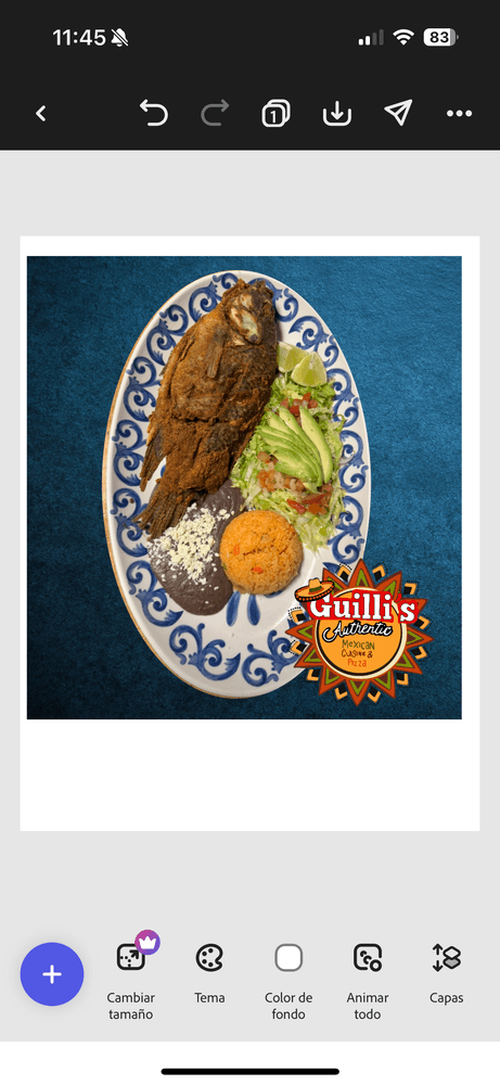 Mojarra frita