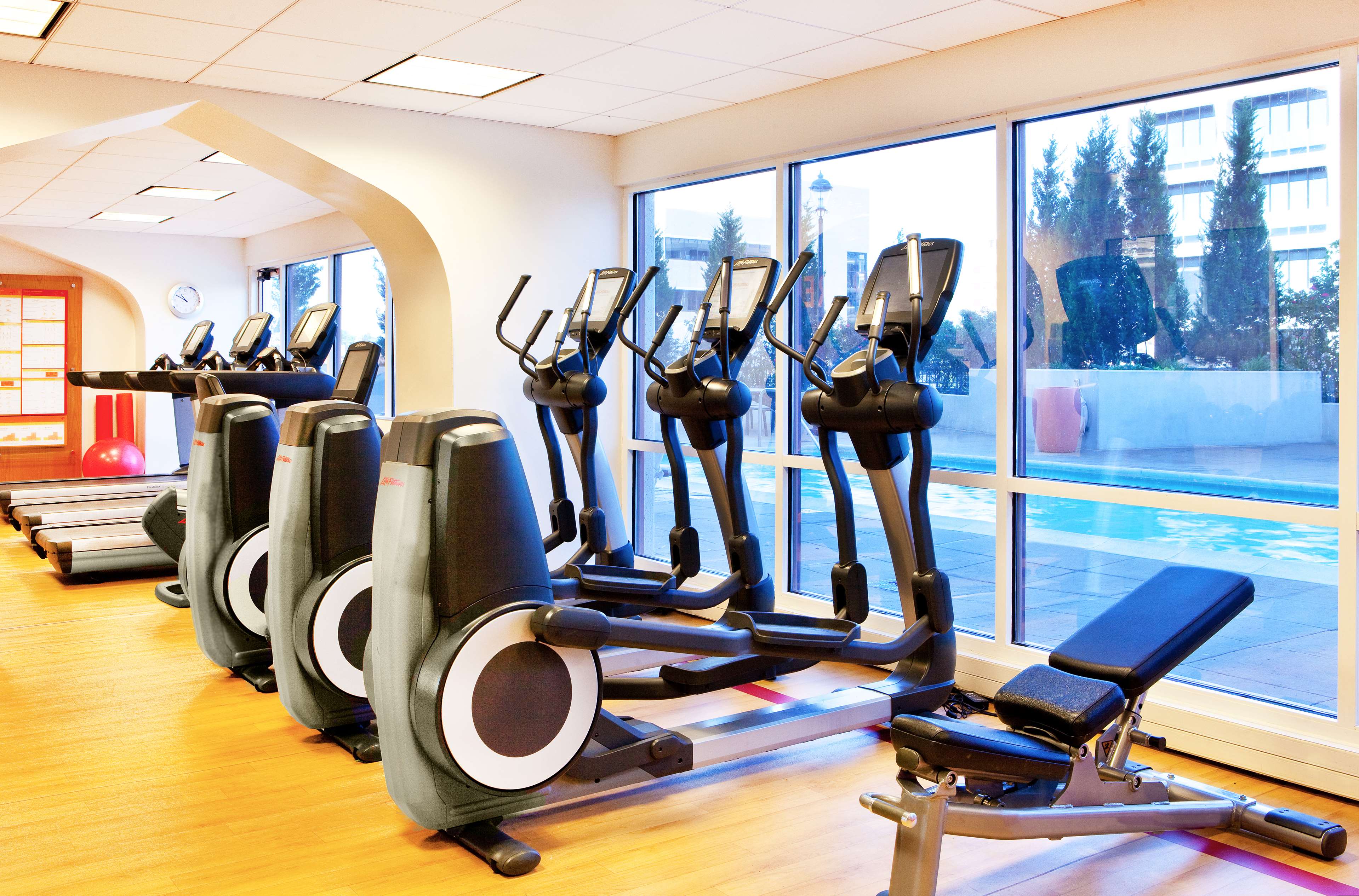 Health club  fitness center  gym