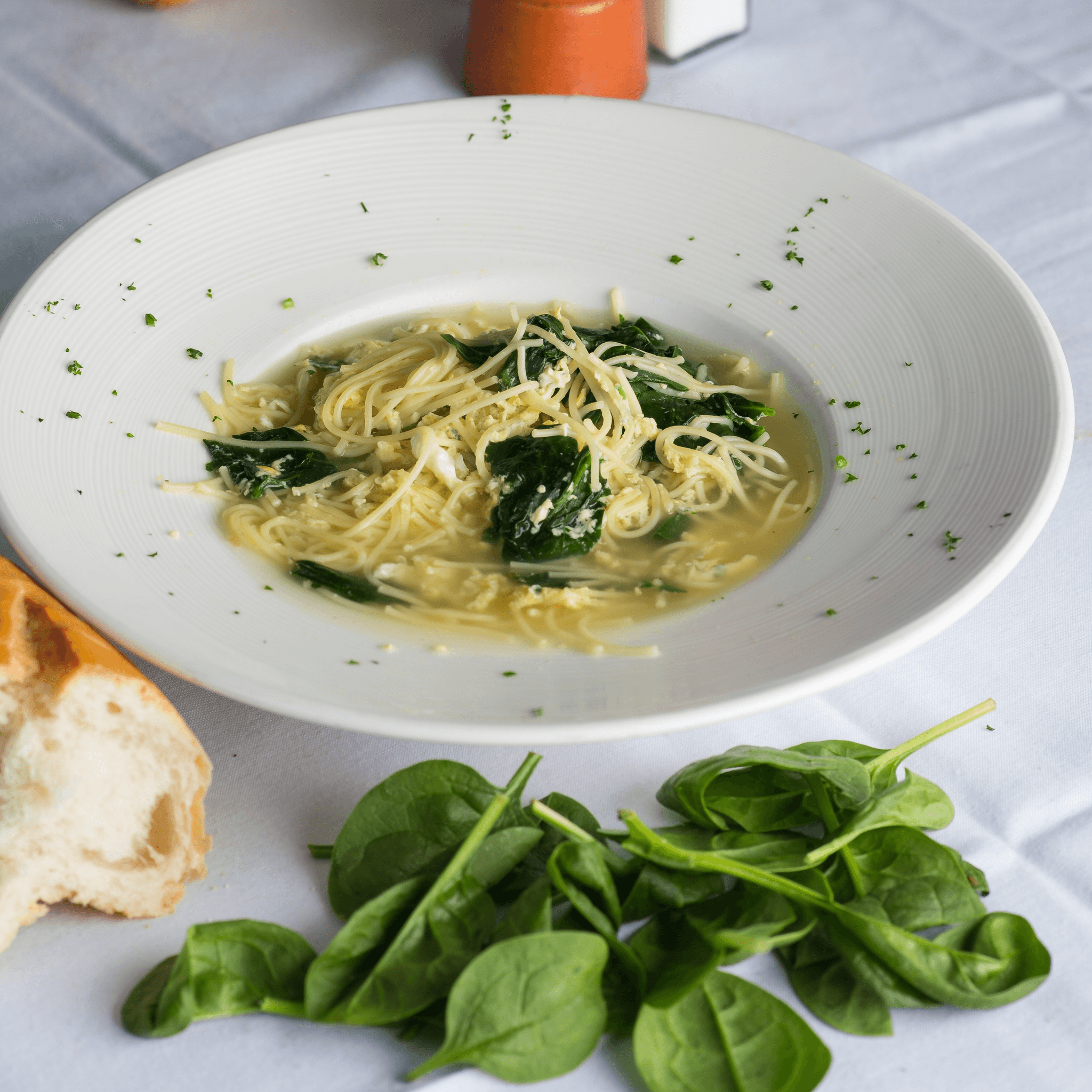 Stracciatella Soup