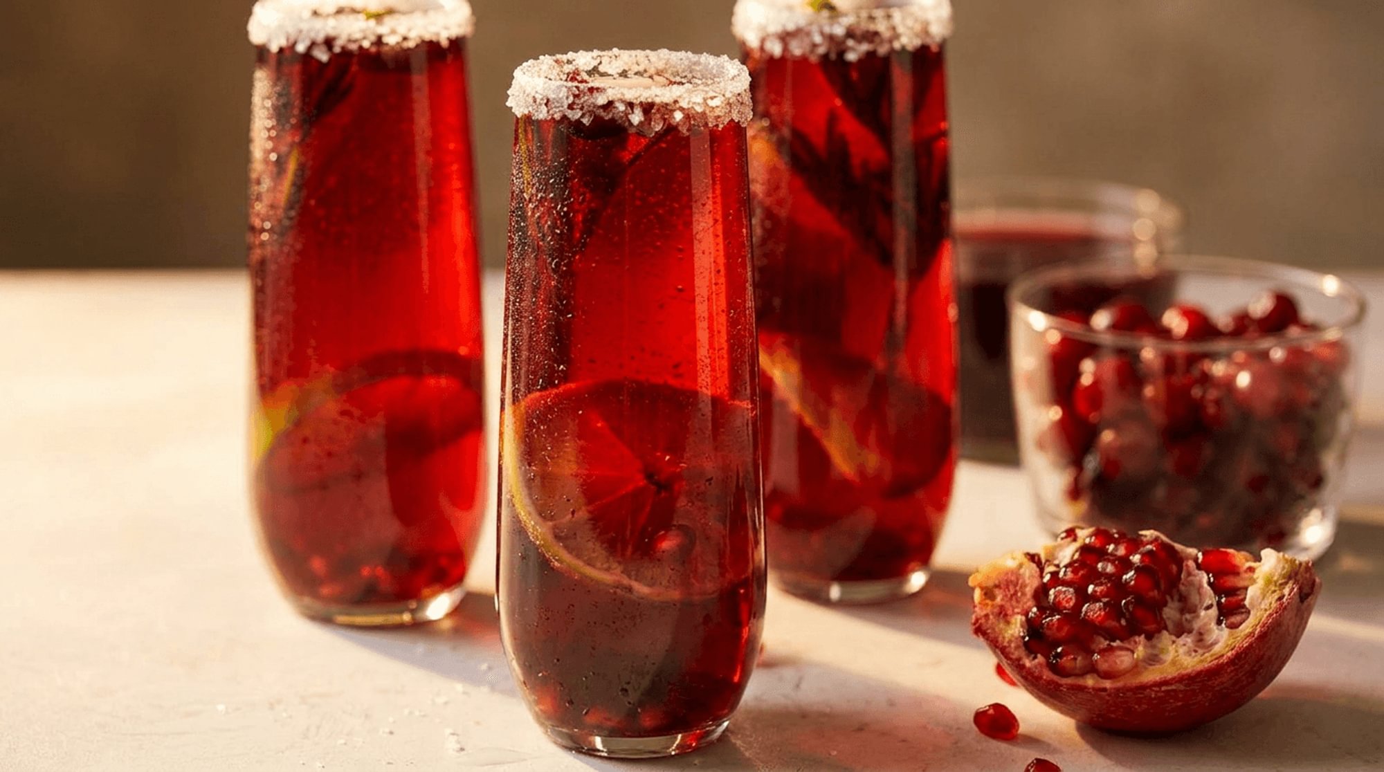 Pomegranate Mimosa