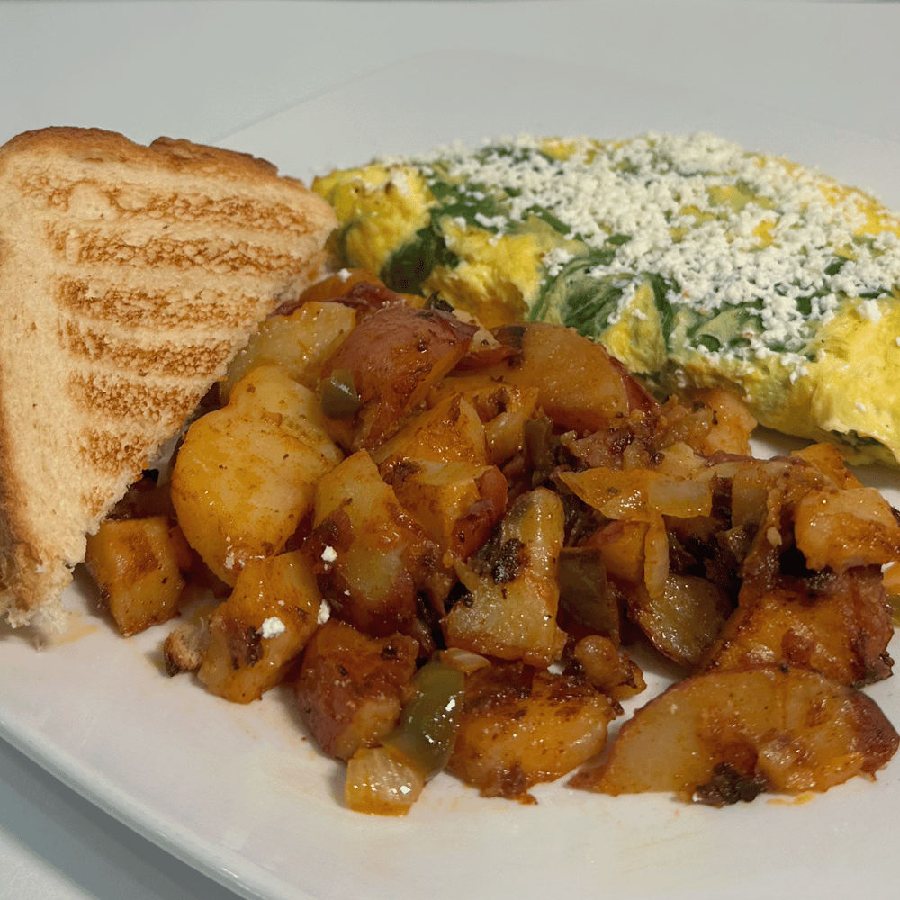 Spinach & Feta Omelet