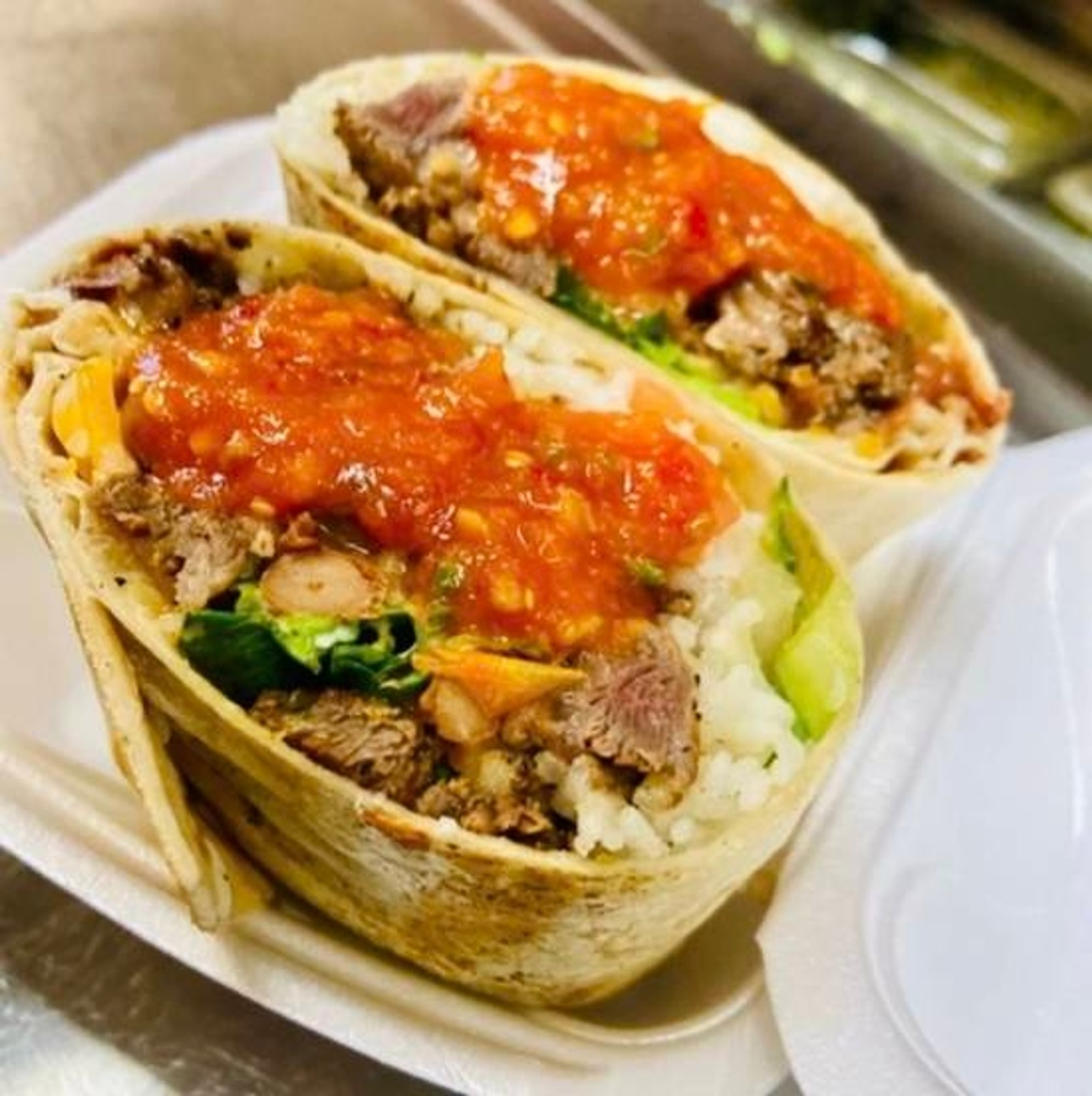 Steak burrito bowl