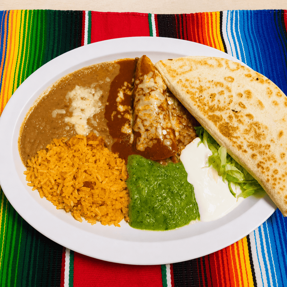 #3 Quesadilla & Enchilada Combo