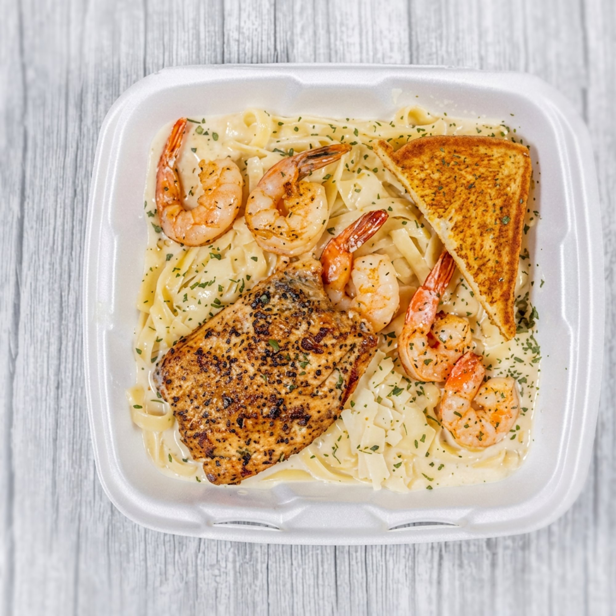 Shrimp Alfredo