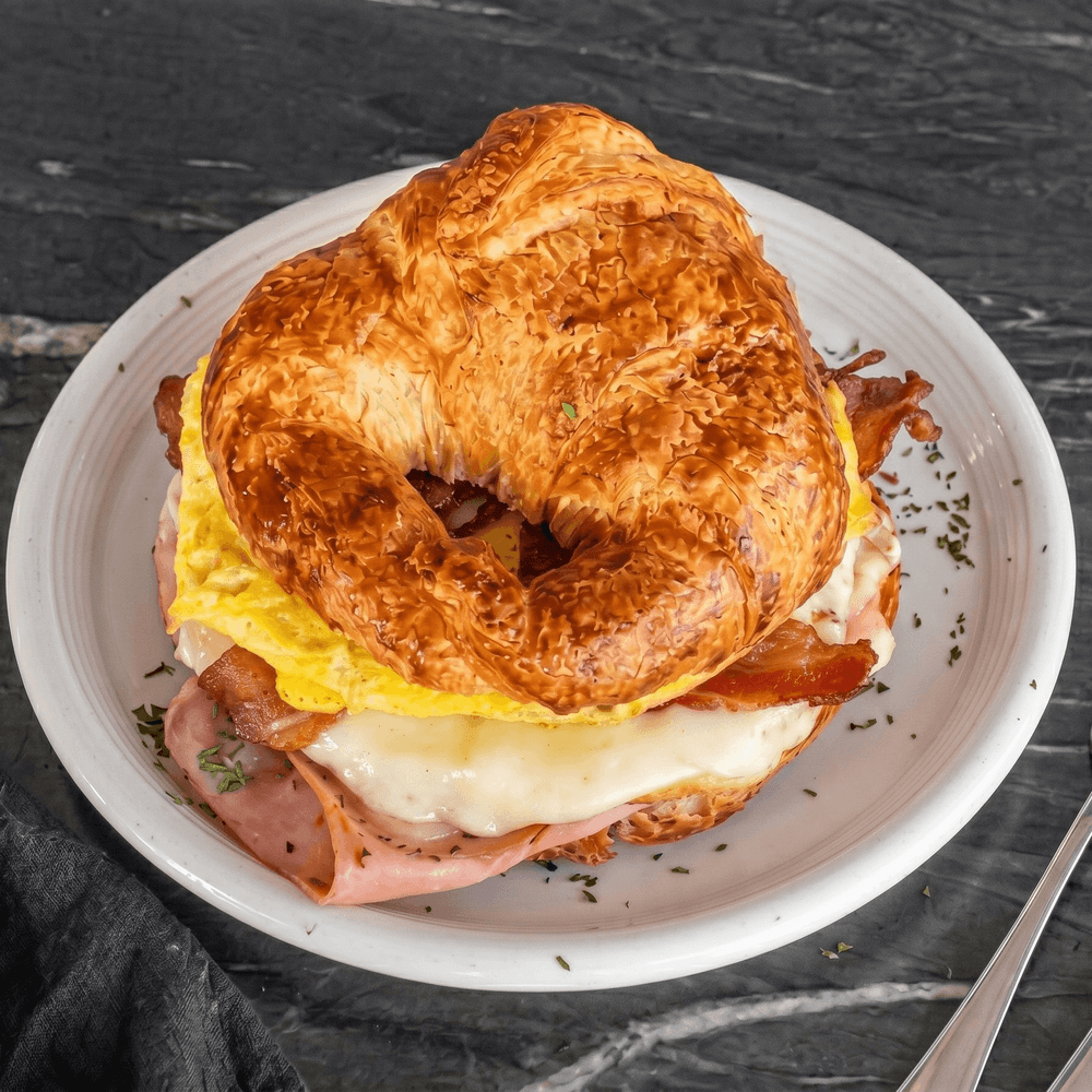 Croissant Bacon, Egg and Cheese