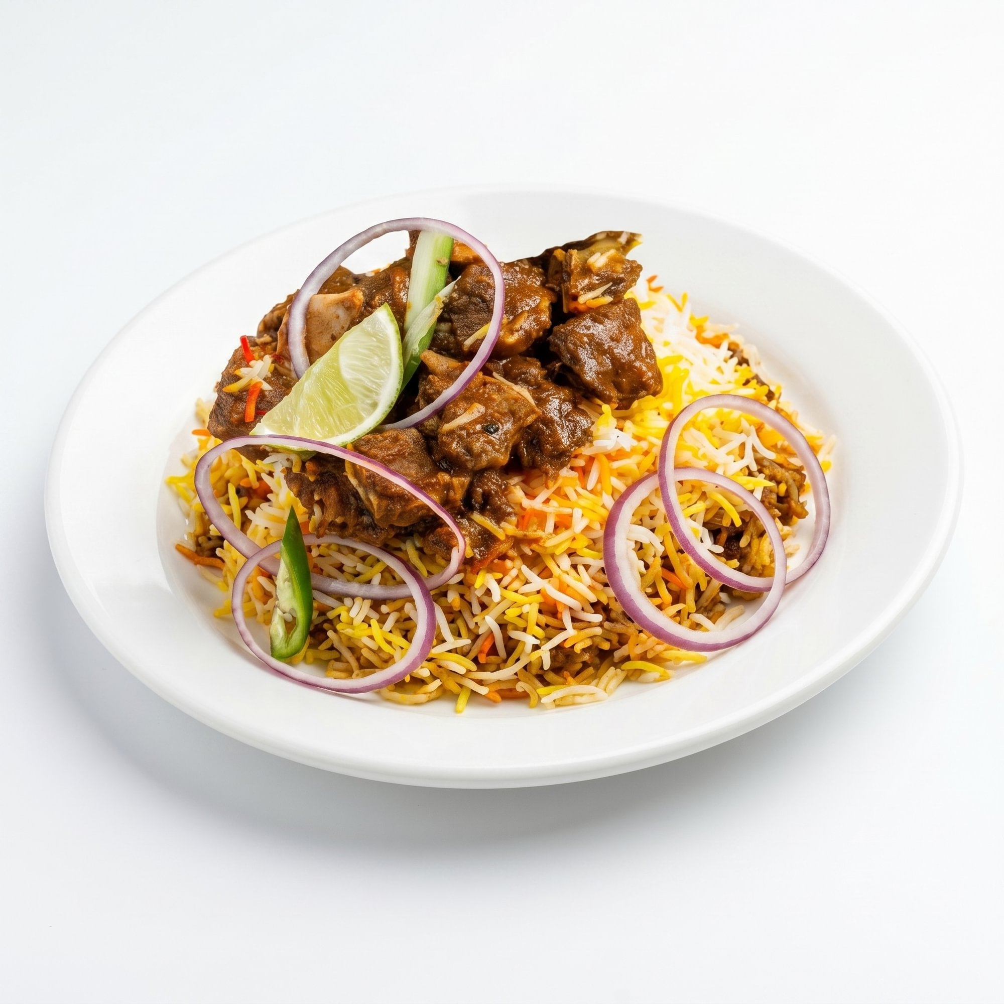 Goat Fry Biryani