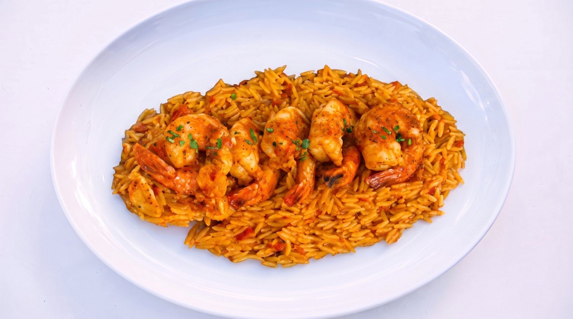 Georgios Shrimp Garlic W. Orzo