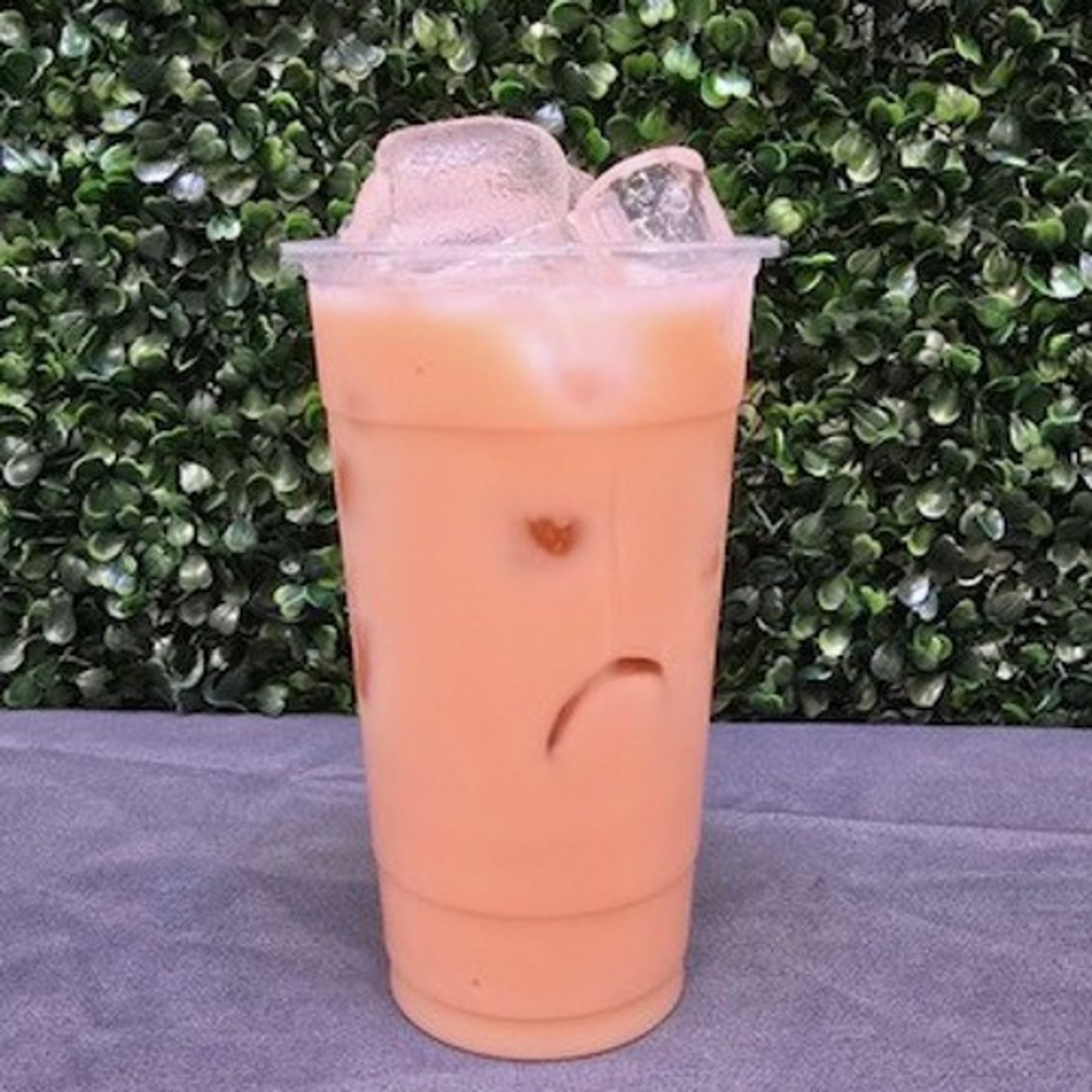 Honeydew Strawberry Milk Tea
