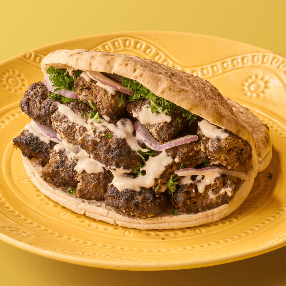 Egyptian Kofta Kabob Pita