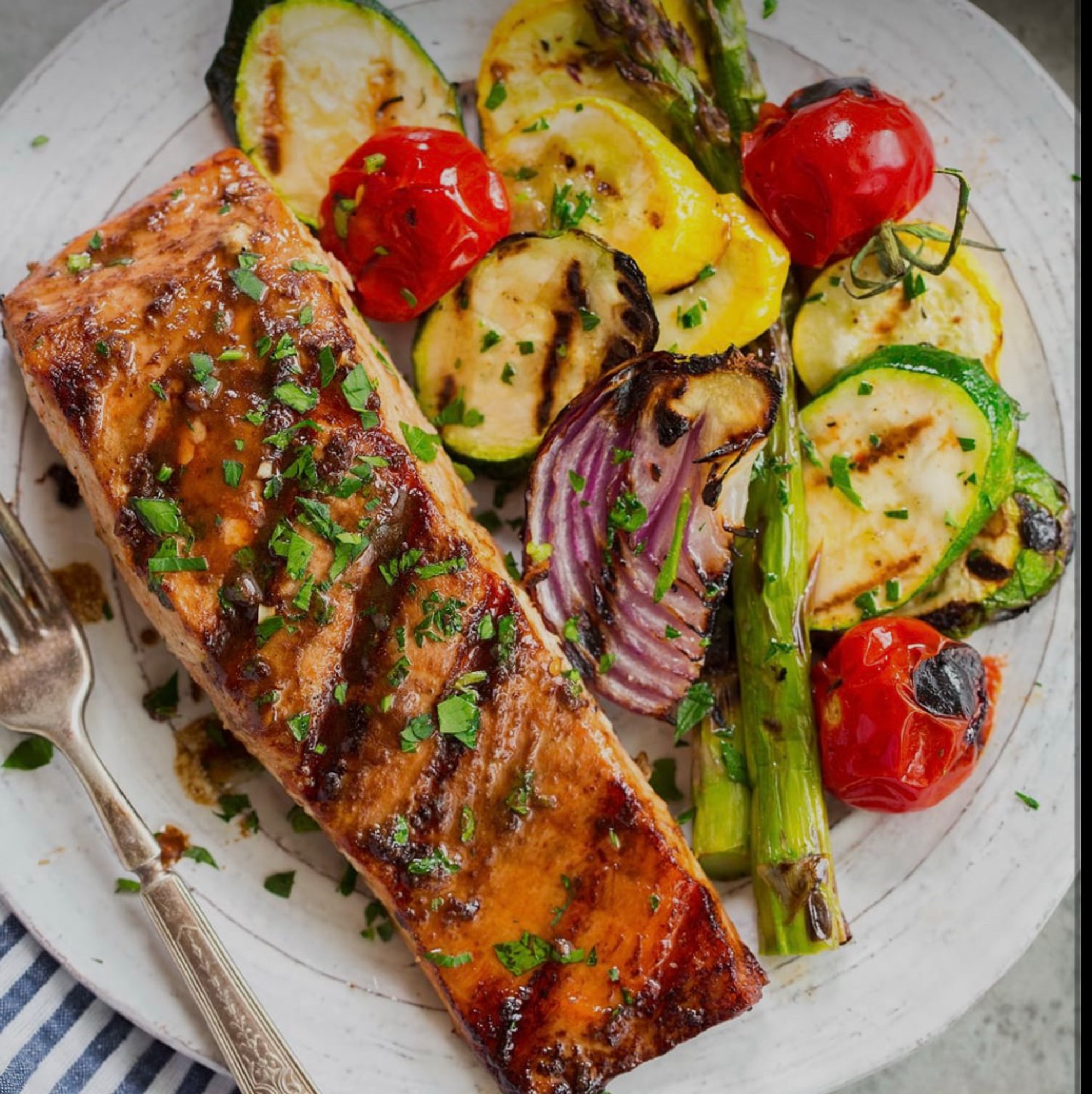 Grilled Salmon