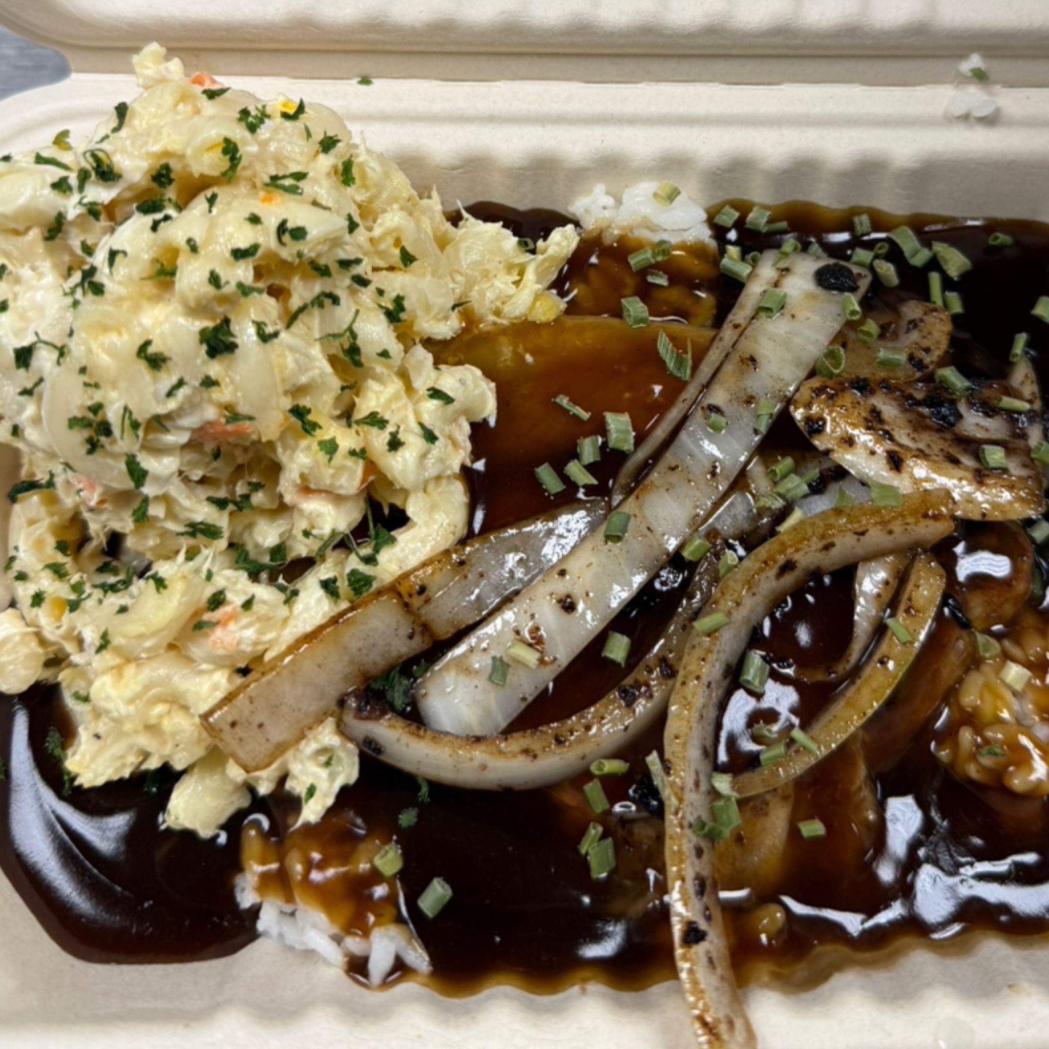 Mini pork chop steak