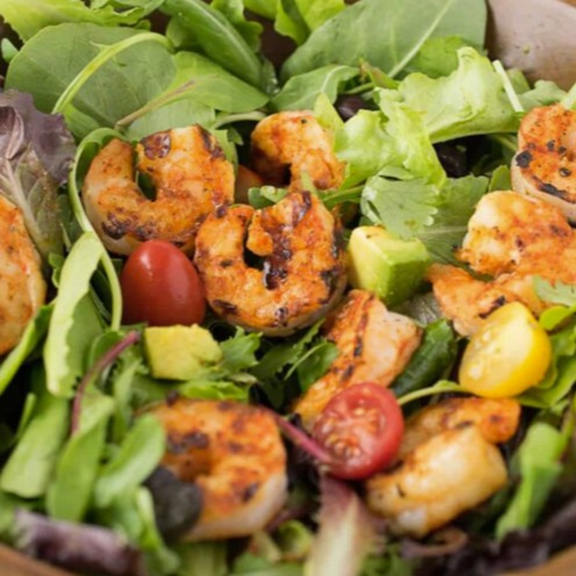 Grilled Shrimp Salad