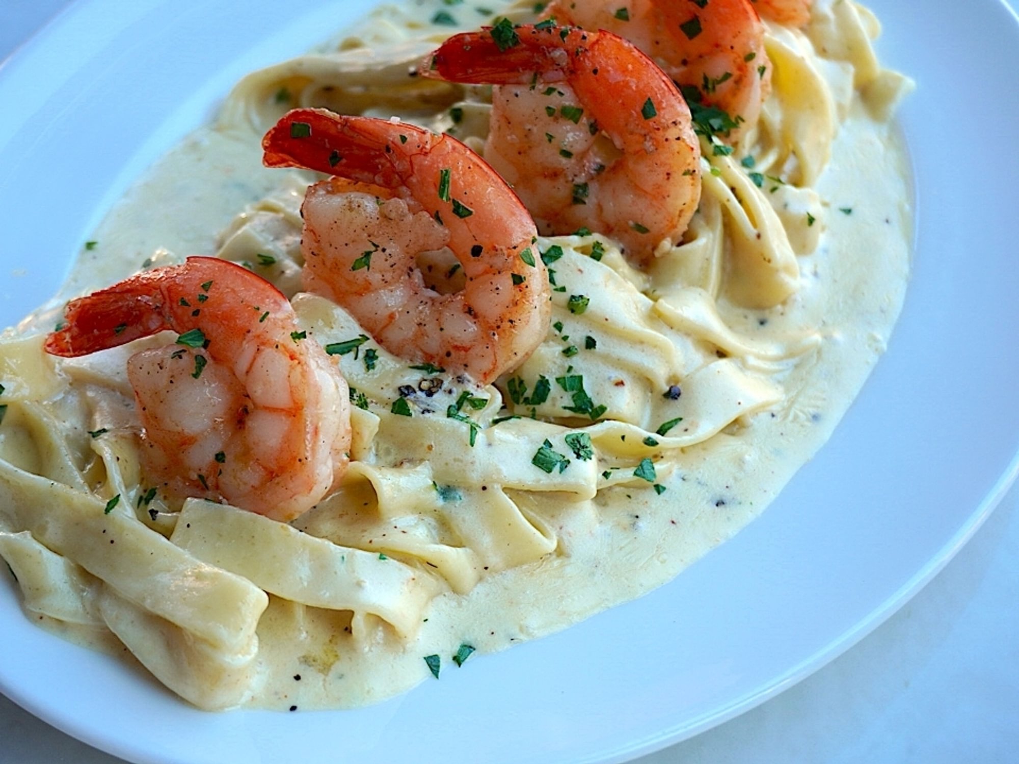 Shrimp Fettuccine