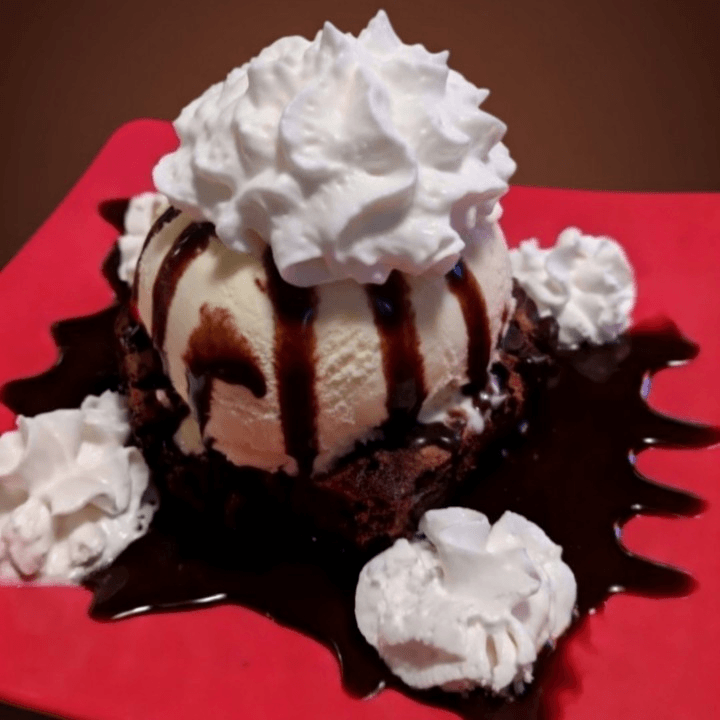 Chocolate Chip Brownie Sundae