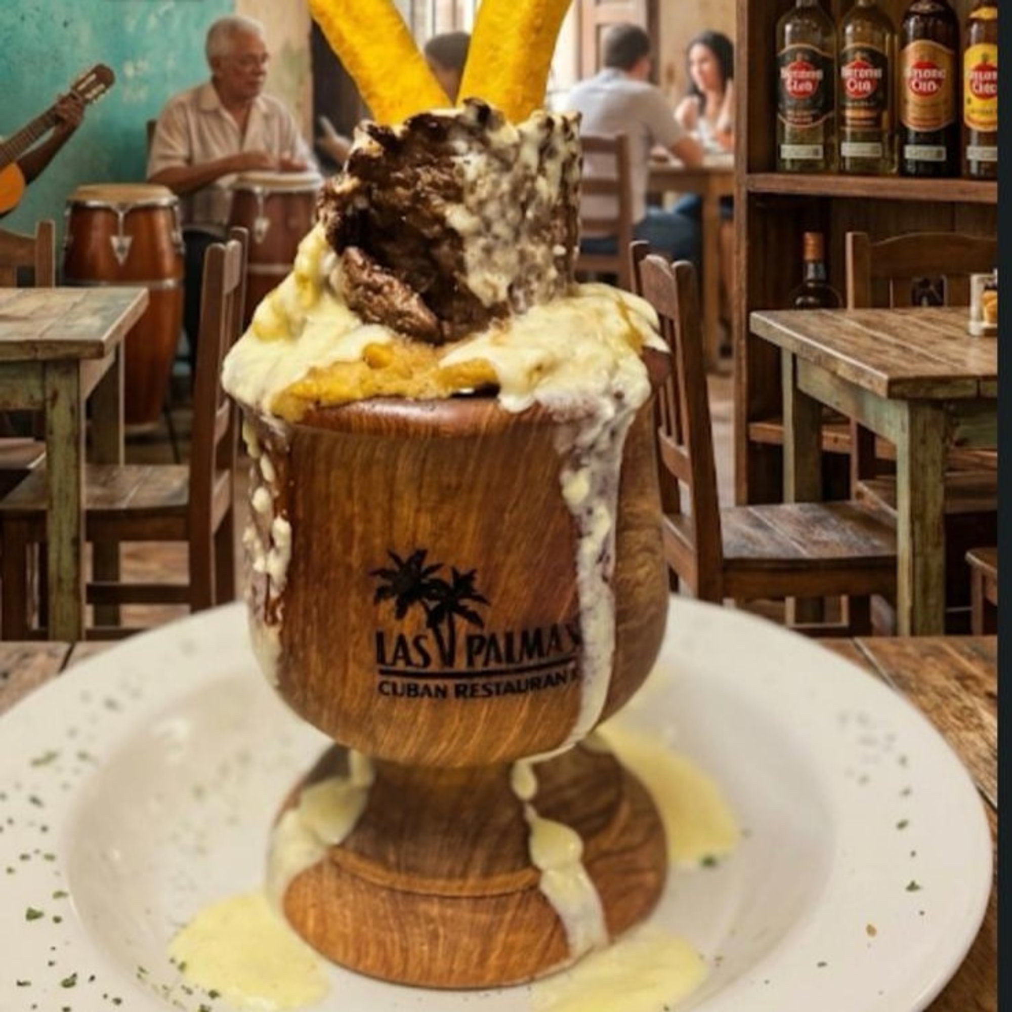 Mofongo w/ Churrasco
