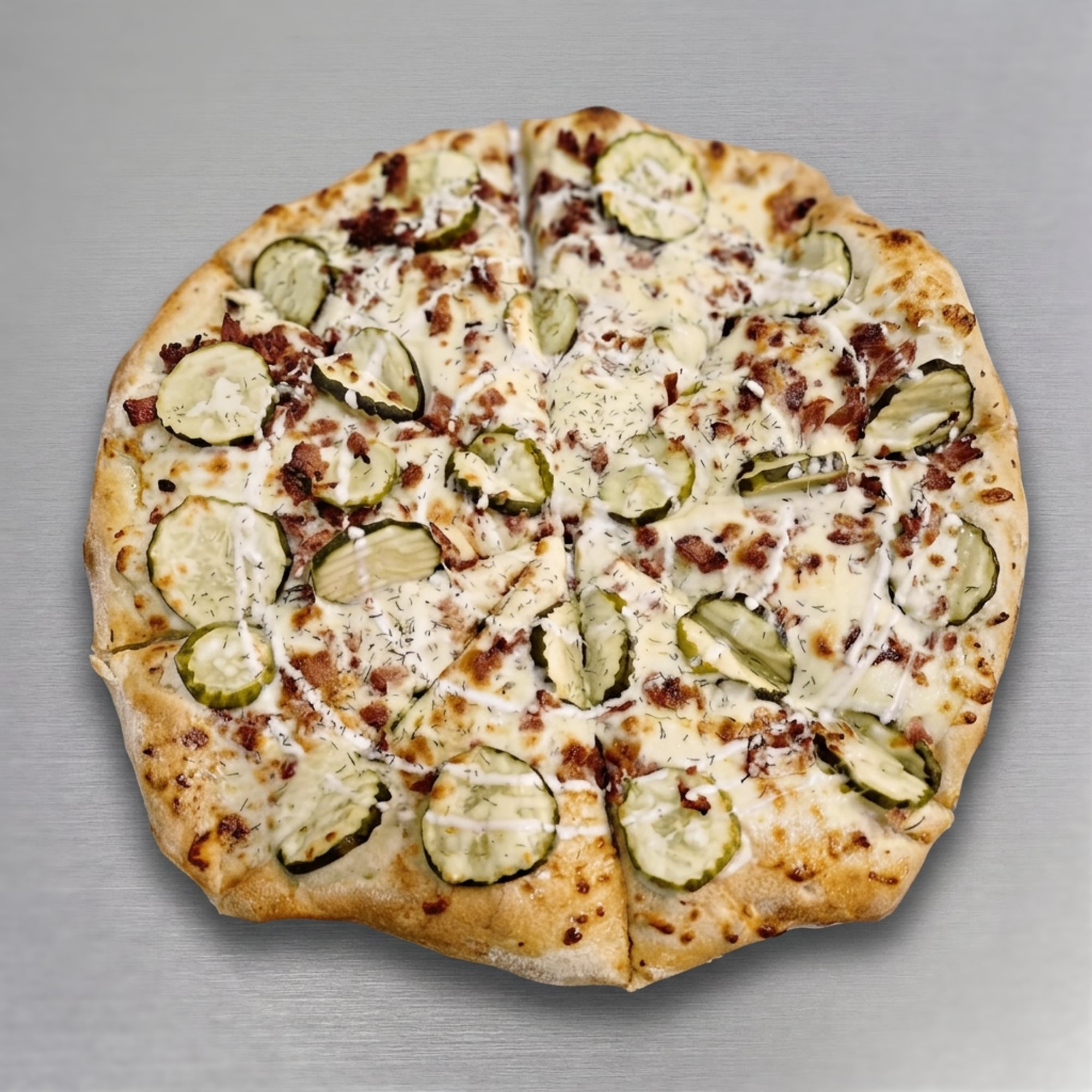 Pickle Bacon Specialty Pizza