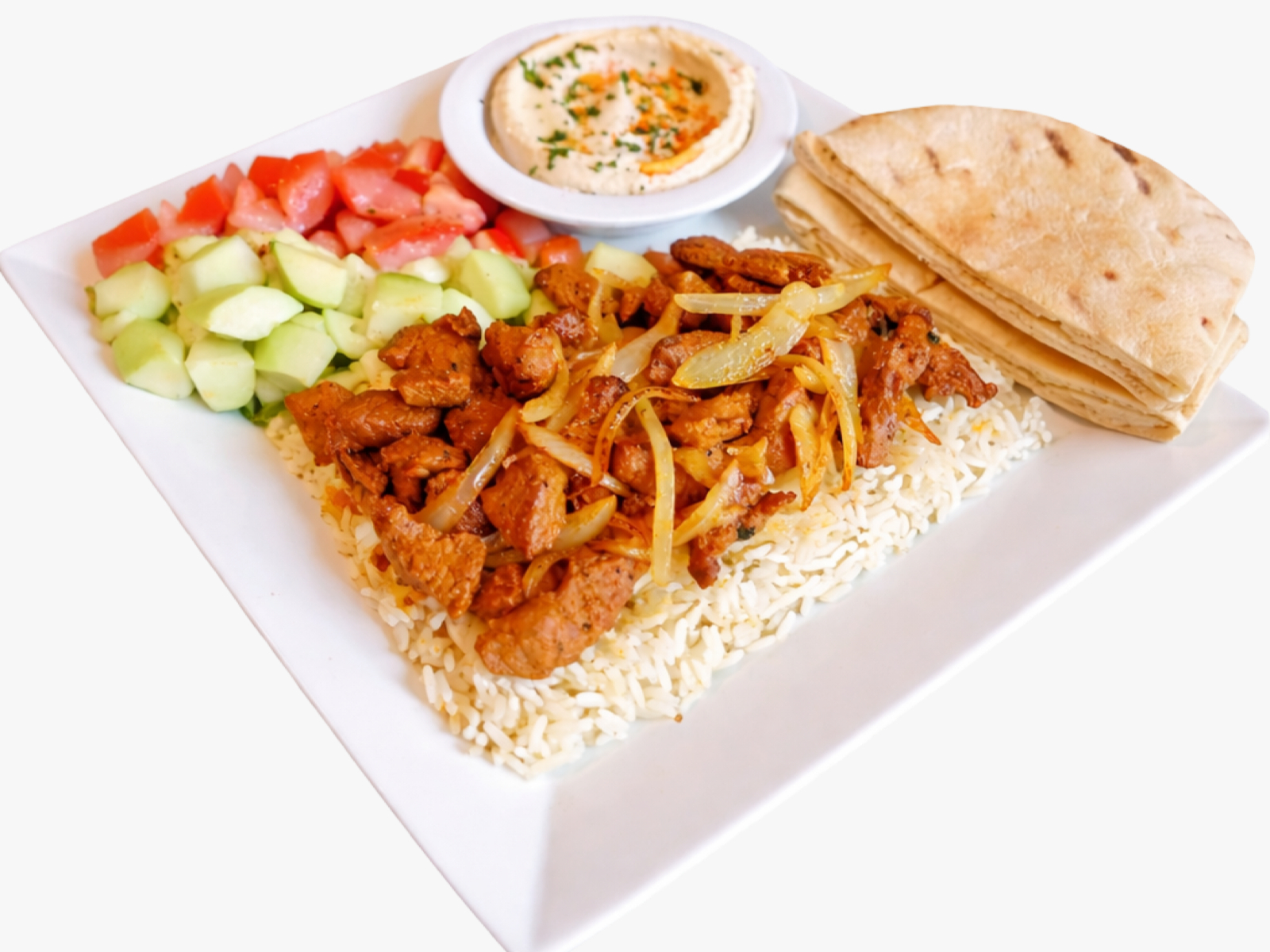 Shish Kabob (Lamb) Plate